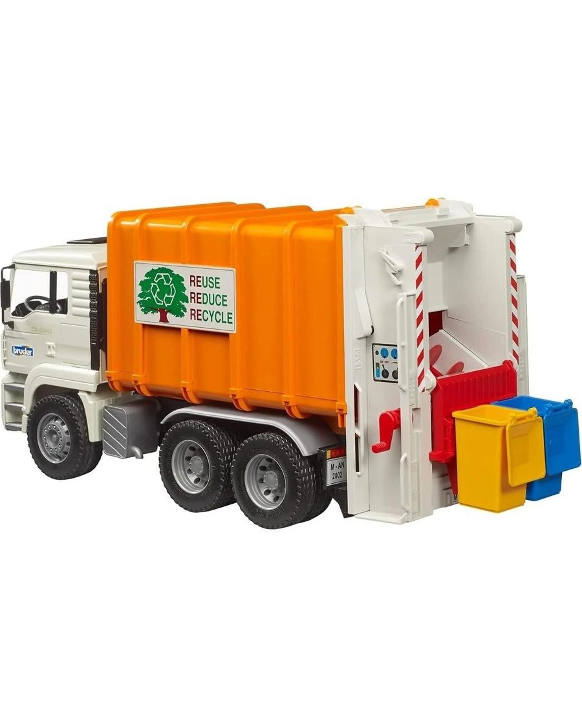 3 Bruder Commercial Man TGA Garage Truck Rear Loading, 3 of 3