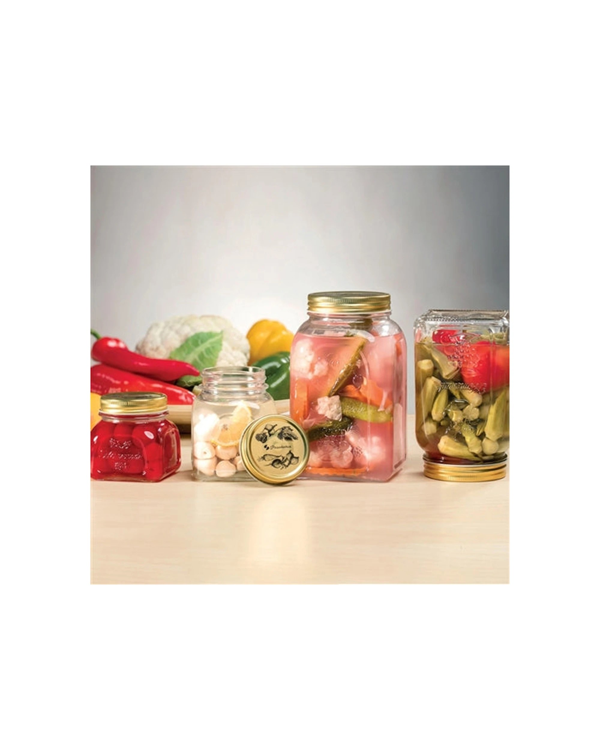 1 Pasabahce Homemade 300ml Glass Preserving Jar With Lid Dishwasher Safe - Clear, 1 of 1