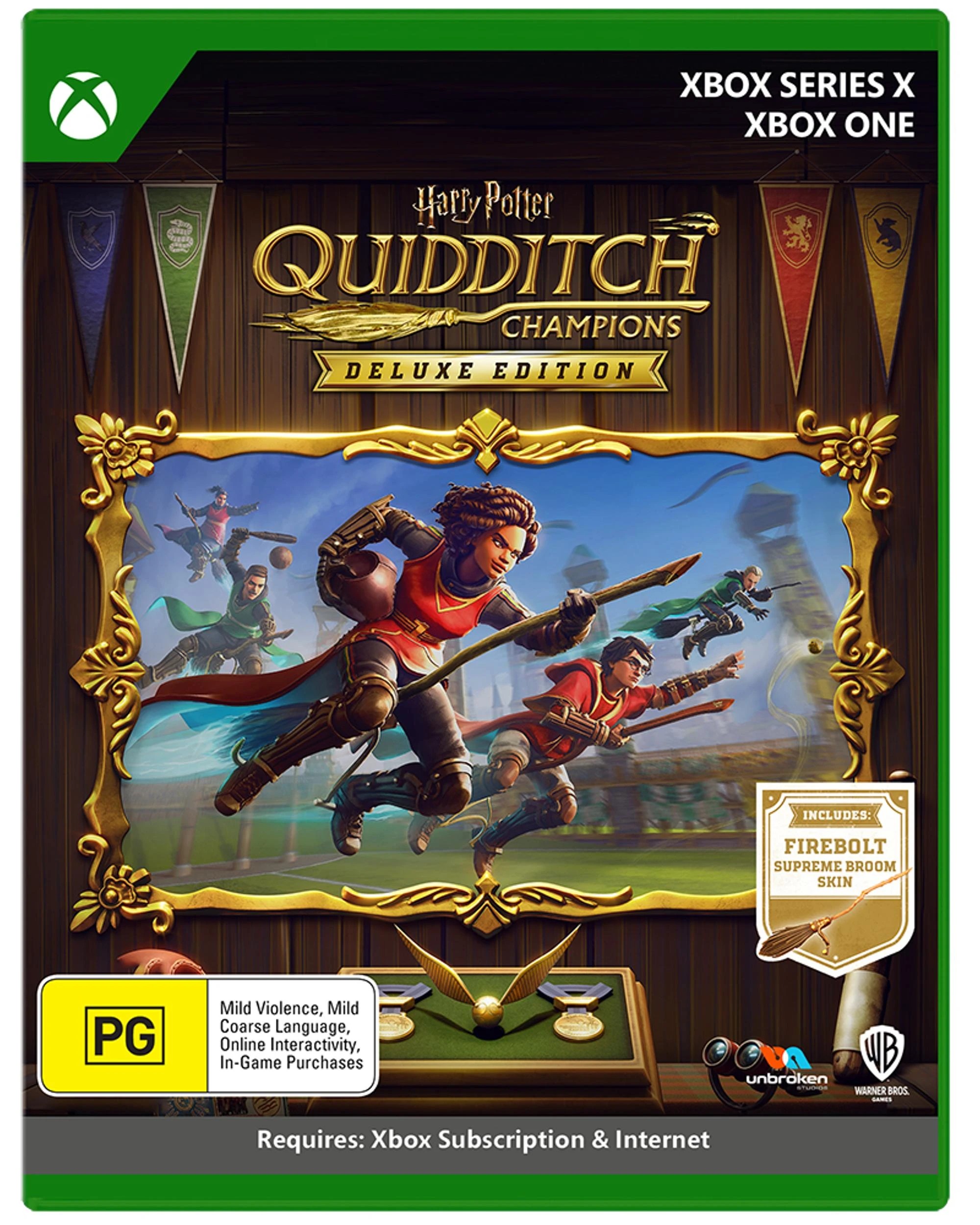 1 Harry Potter: Quidditch Champions Deluxe Edition - Xbox Series X, Xbox One, 1 of 6