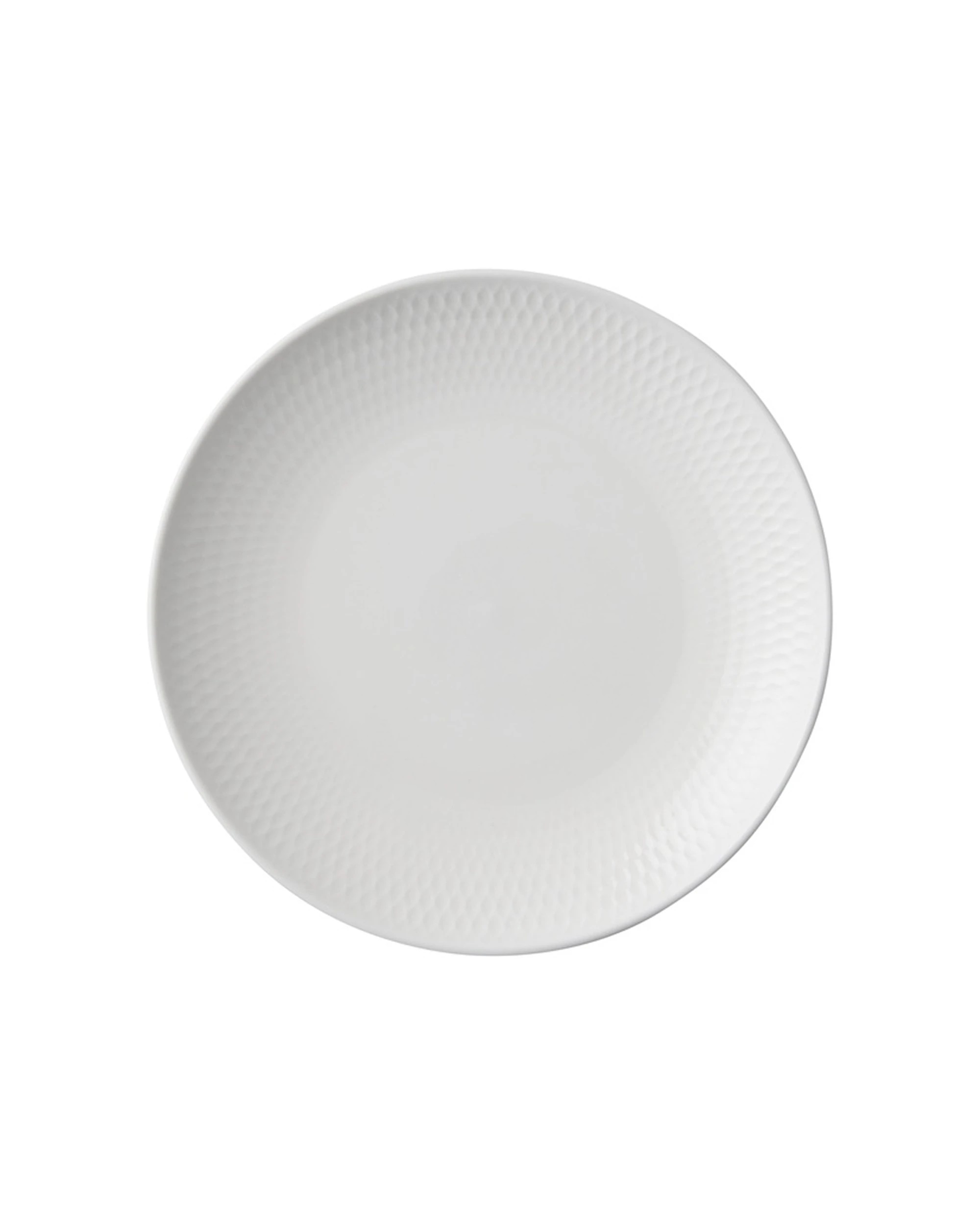 1 Maxwell And Williams White Basics Diamonds Coupe Plate 15cm Porcelain Oven Safe - White, 1 of 3