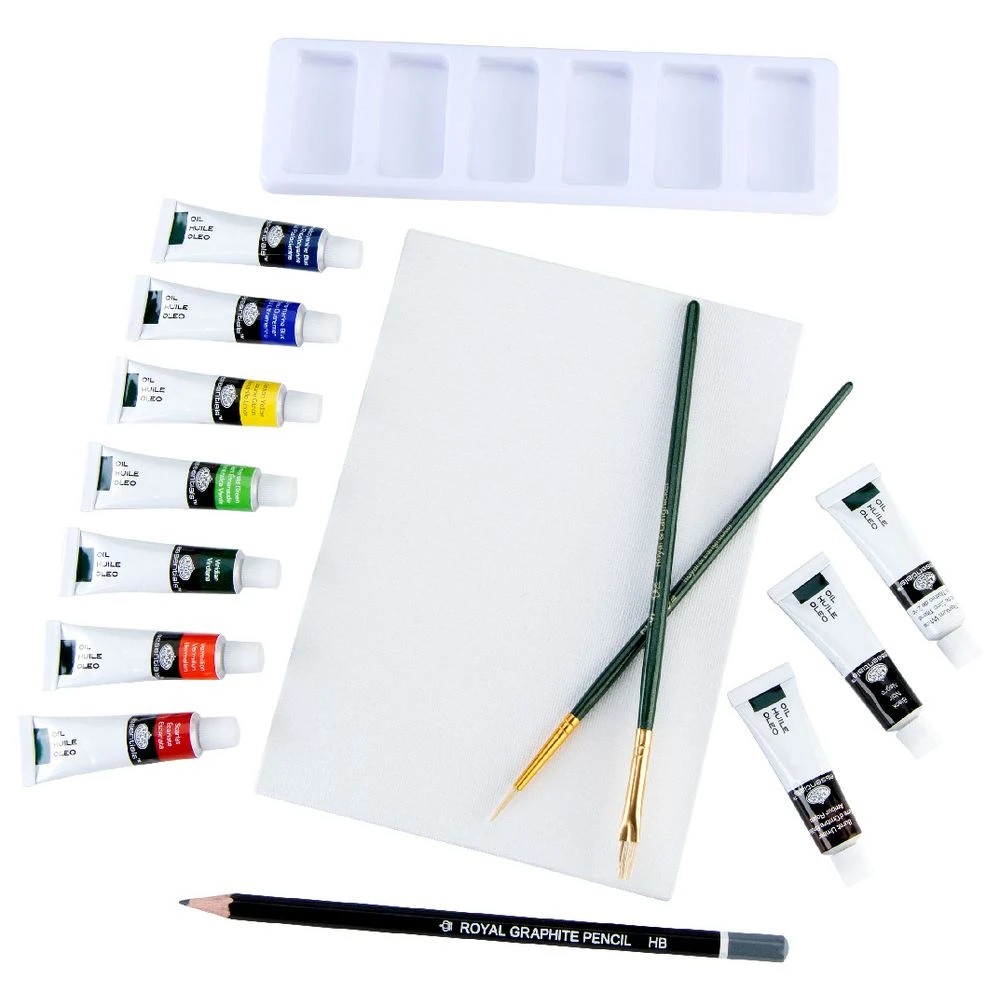 3 Royal & Langnickel Essentials Oil Paint Set 15 Piece, 3 of 8