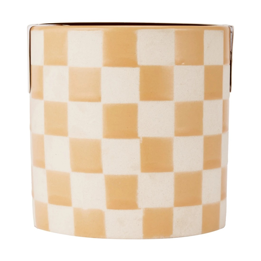 7 Fresh Pear and Freesia Check Ceramic Fragrant Candle, 7 of 10