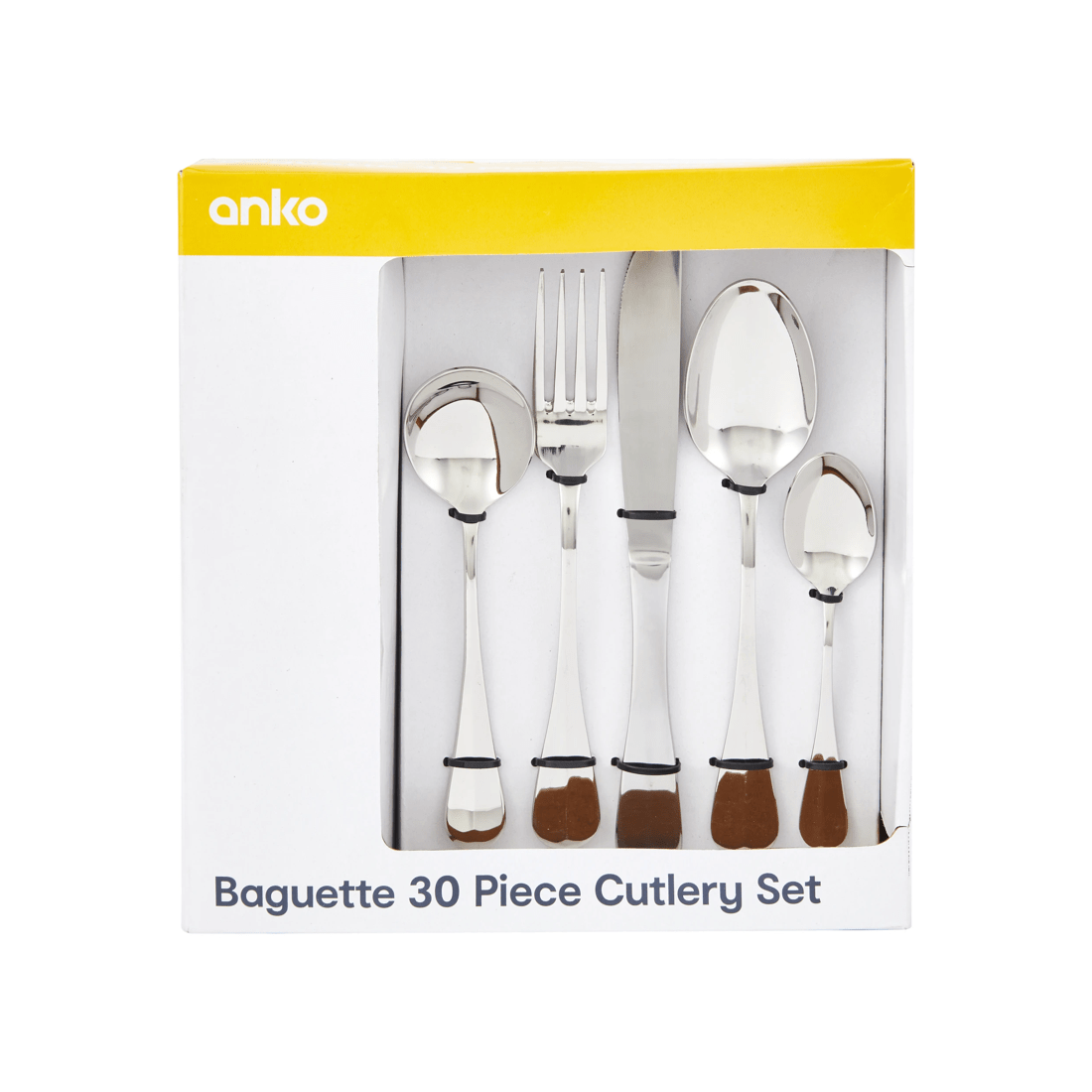 5 30 Piece Baguette Cutlery Set, 5 of 5