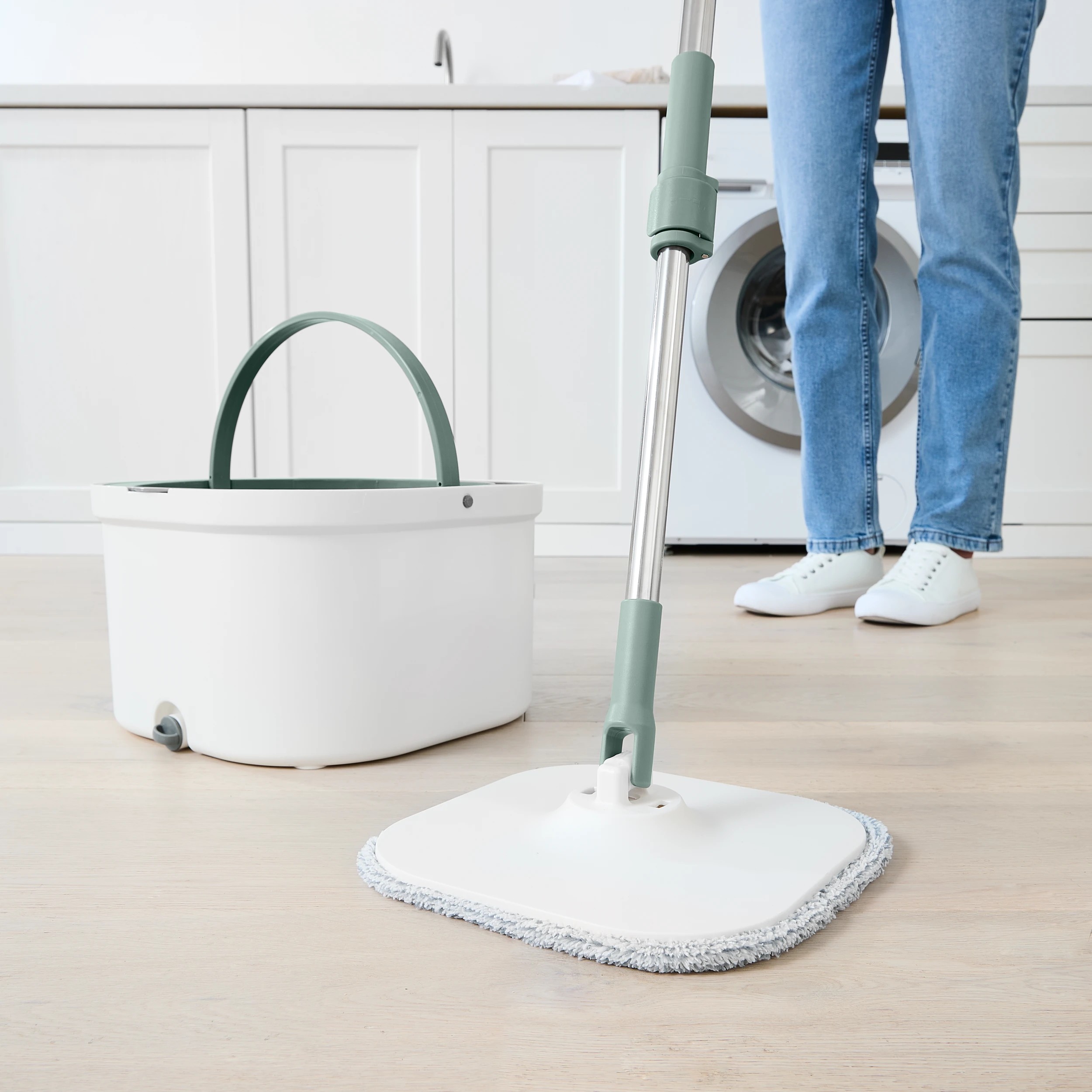 4 Dual Section Spin Mop Set, 4 of 10