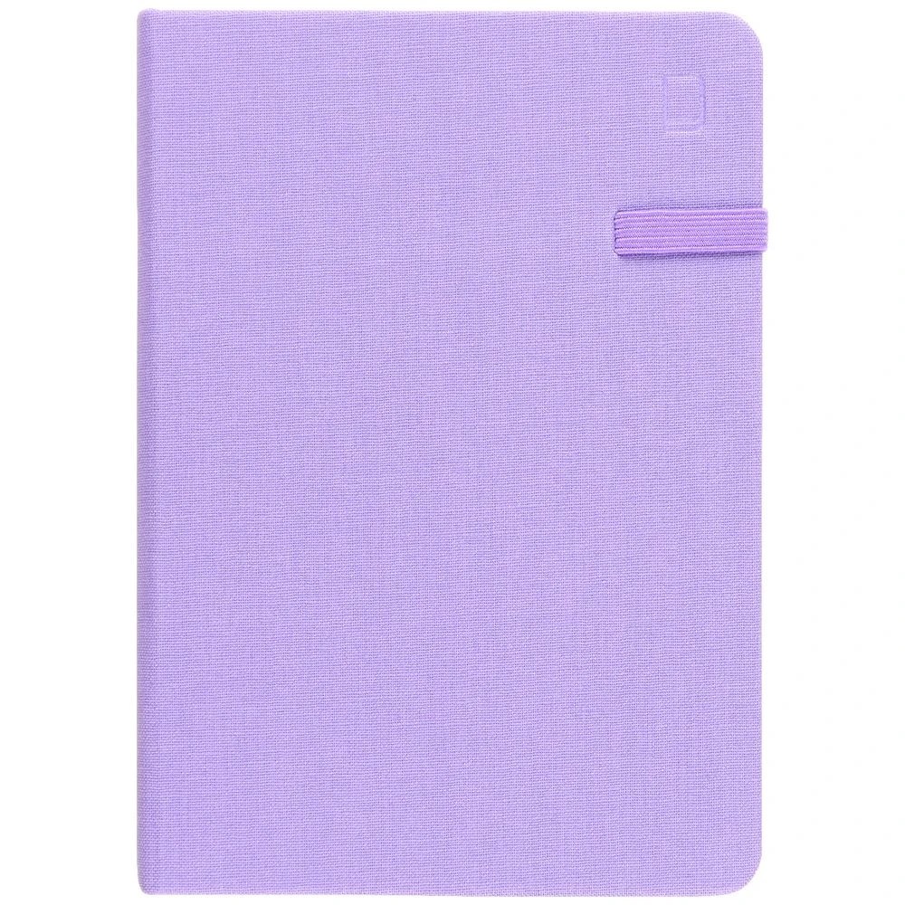 2 Modena A6 Linen Plain Notebook Lilac, 2 of 5