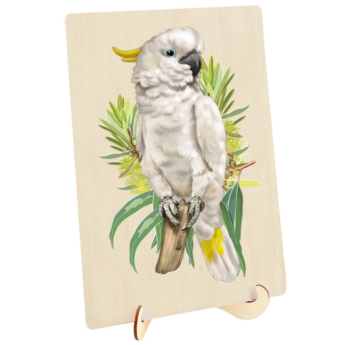 2 Puzzle Master 133 Piece Wooden Jigsaw Puzzle, Cockatoo (a3 Series), 2 of 4
