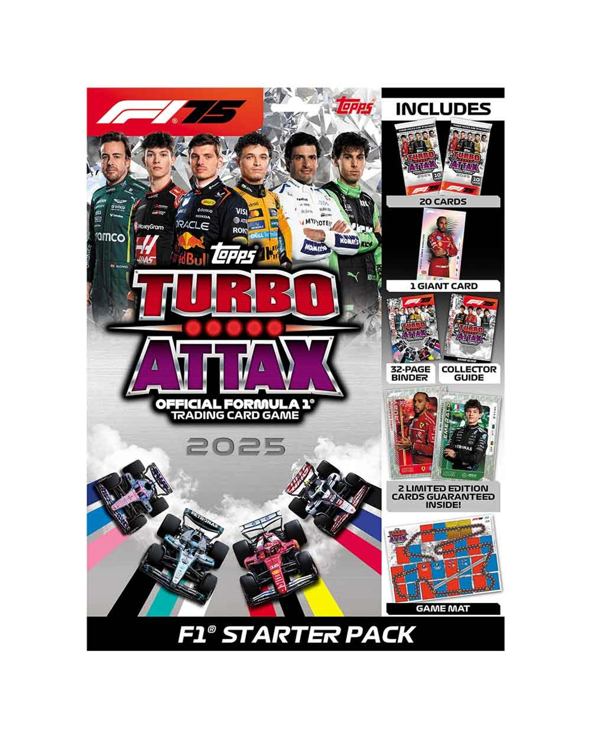 1 Topps Turbo Attax Formula 1 2025 Starter Pack, 1 of 1