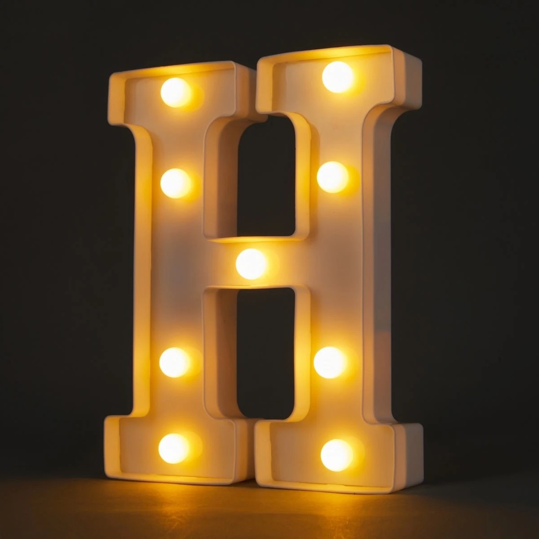 1 Light Up Letter - H, 1 of 5