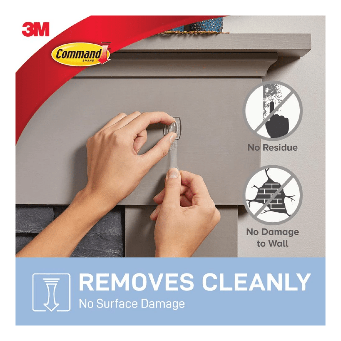9 3M Command Hooks Value Pack Mini, 9 of 10