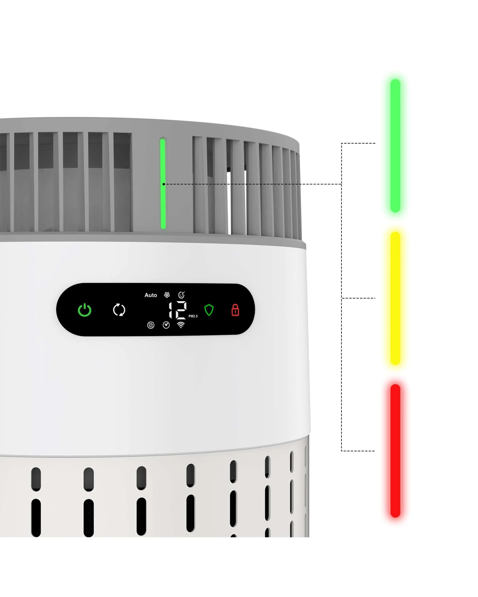 5 Advwin Pet Air Purifier for Home Pet Dog Cat HEPA Filters, 5 of 8