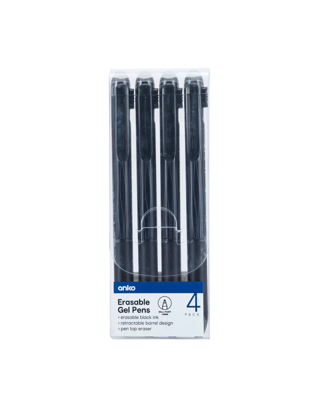 4 Pack Erasable Gel 