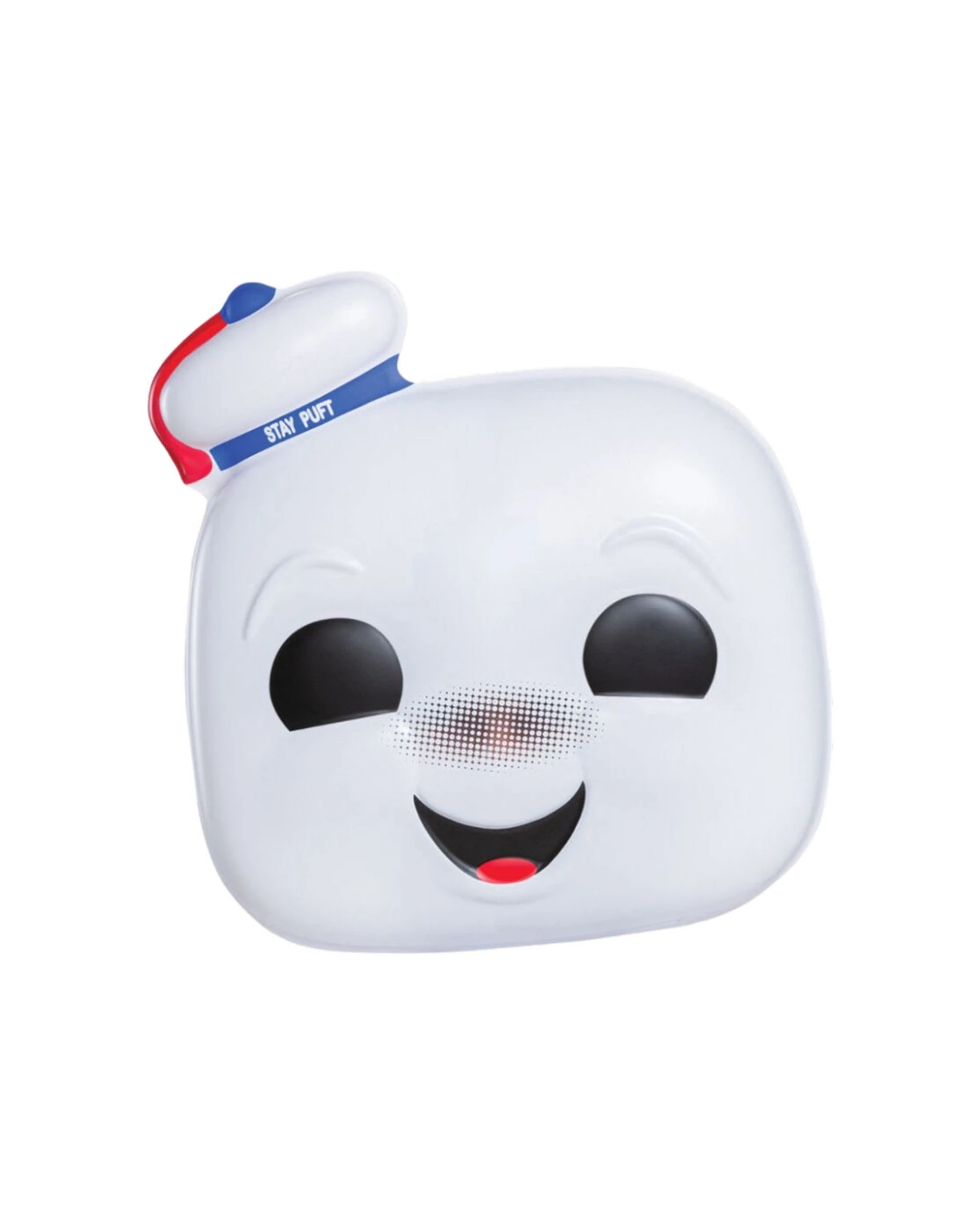 1 Ghostbusters 1984 Stay Puft Pop! Vacuform Marshmallow Mask 30x25cm - One Size - White, 1 of 3