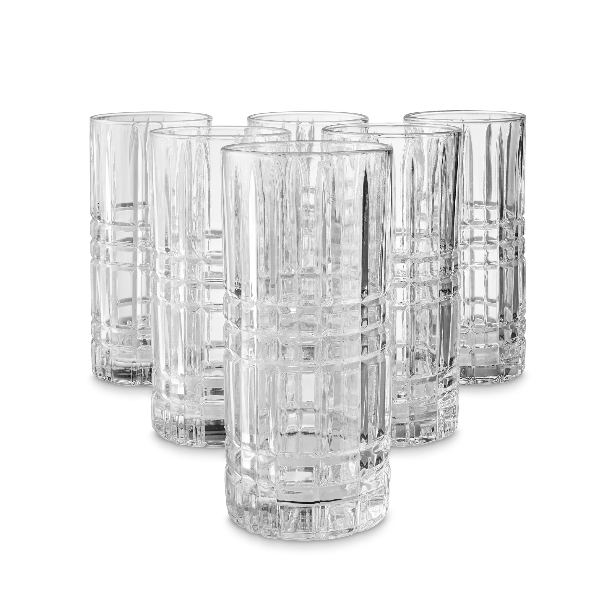 1 6 Harvey Highball Glasses, 1 of 6