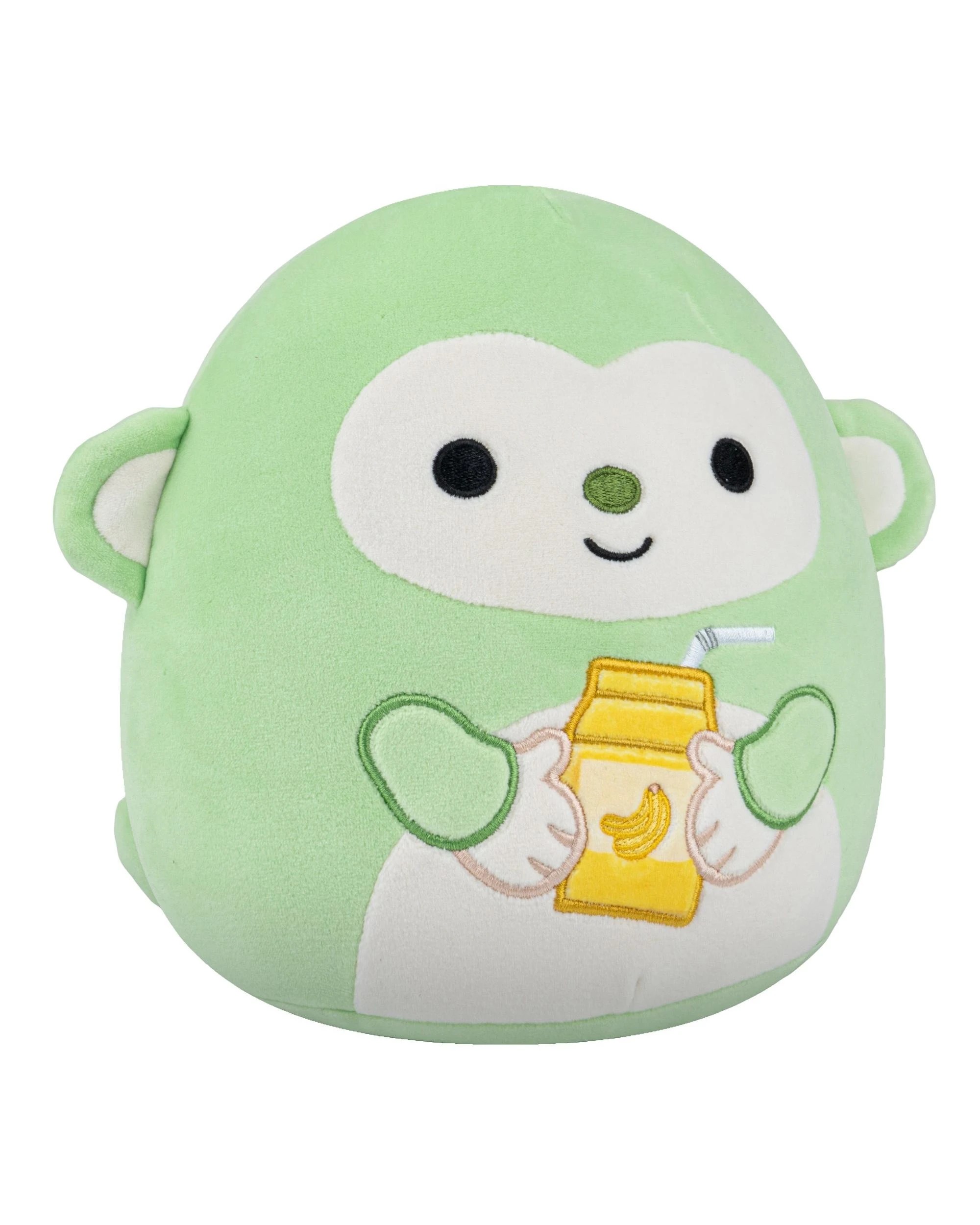 4 Squishmallows Mills the Green Monkey 7.5 inch Plush, 4 of 7