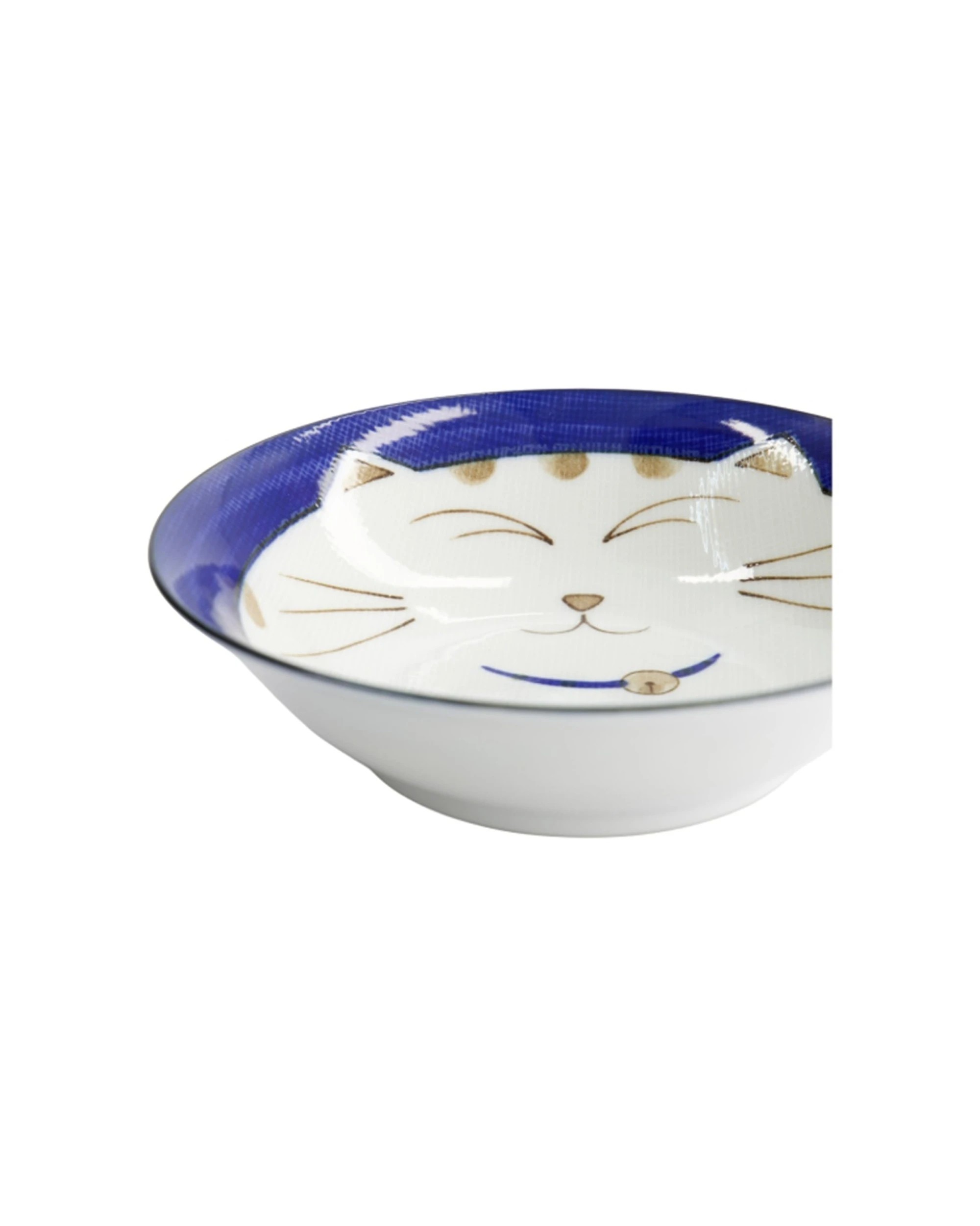 2 Tokyo Design 2PK Kawaii Neko Cat Bowl 16.5x5cm Tableware - Blue, 2 of 4
