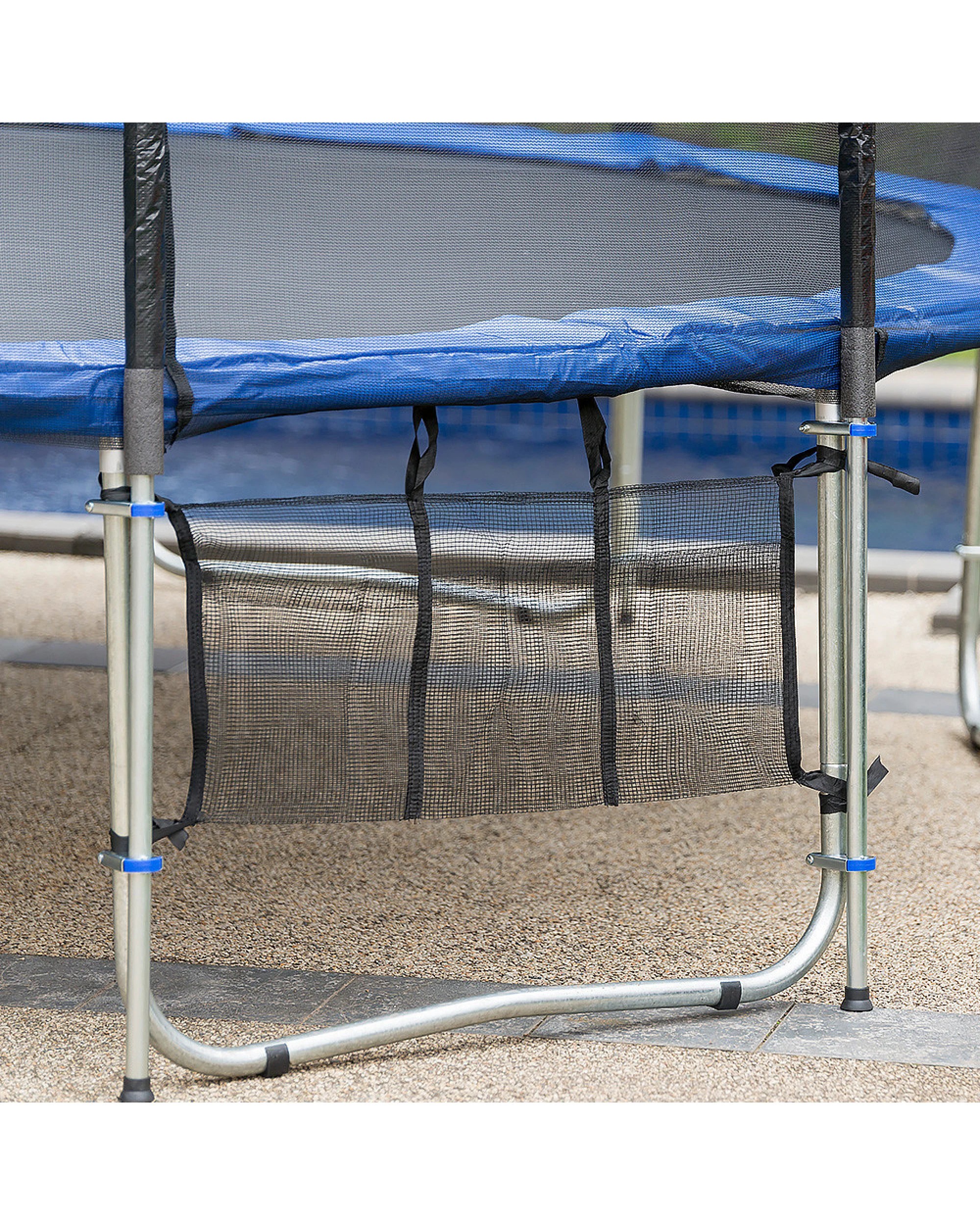 7 Kahuna Blizzard 14 ft Trampoline with Basketball Set - Pattern, 7 of 8