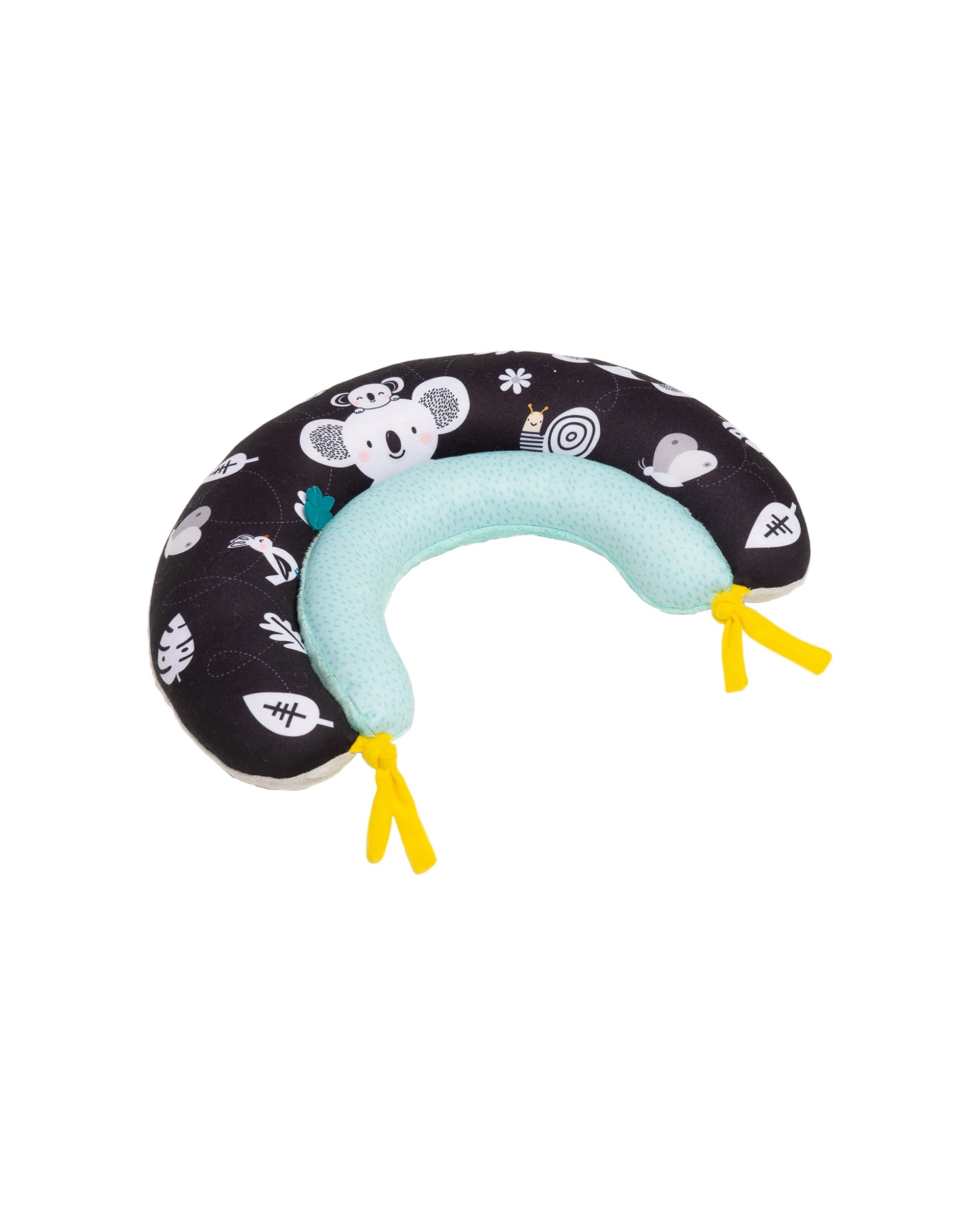 1 Taf Toys 2 In 1 Tummy Time Pillow Ergonomic Support For Baby Development - Multi, 1 of 3