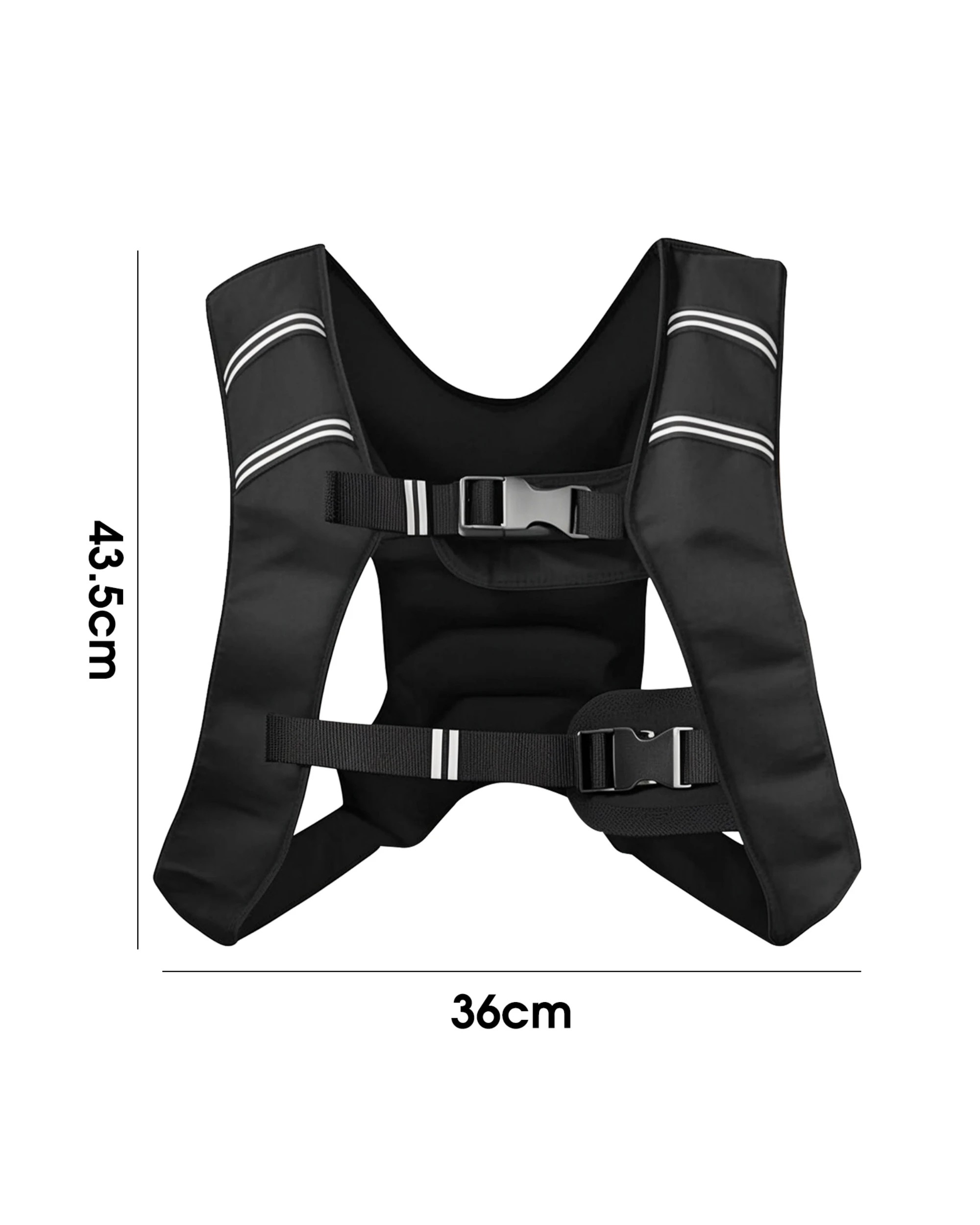 2 Advwin 8kg Weighted Vest for Men Women, Exercise Weighted Vest with Upgraded Iron Sand, 2 of 7