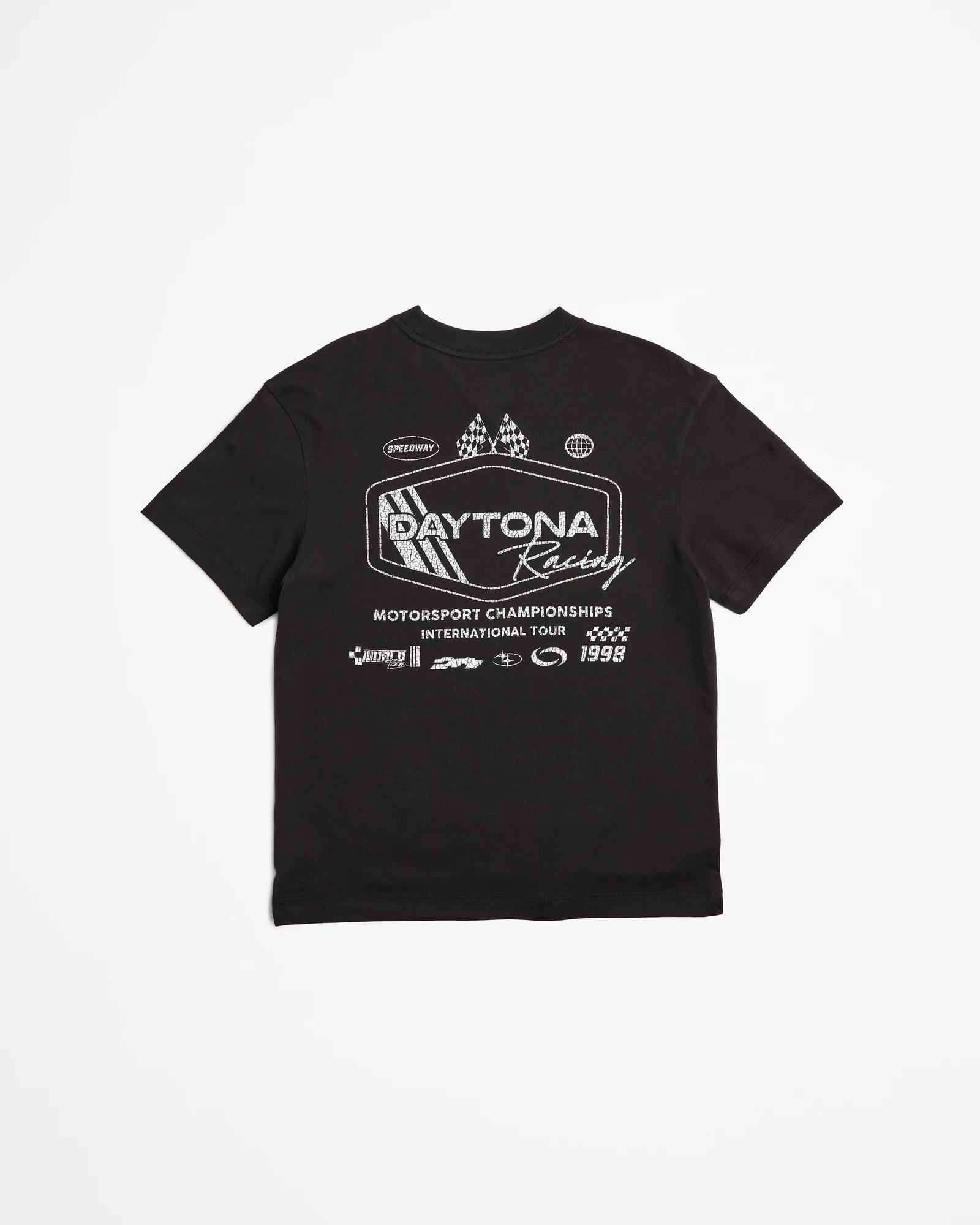 3 Target Australian Cotton Loose Fit Print T-shirt BLACK DAYTONA, 3 of 3