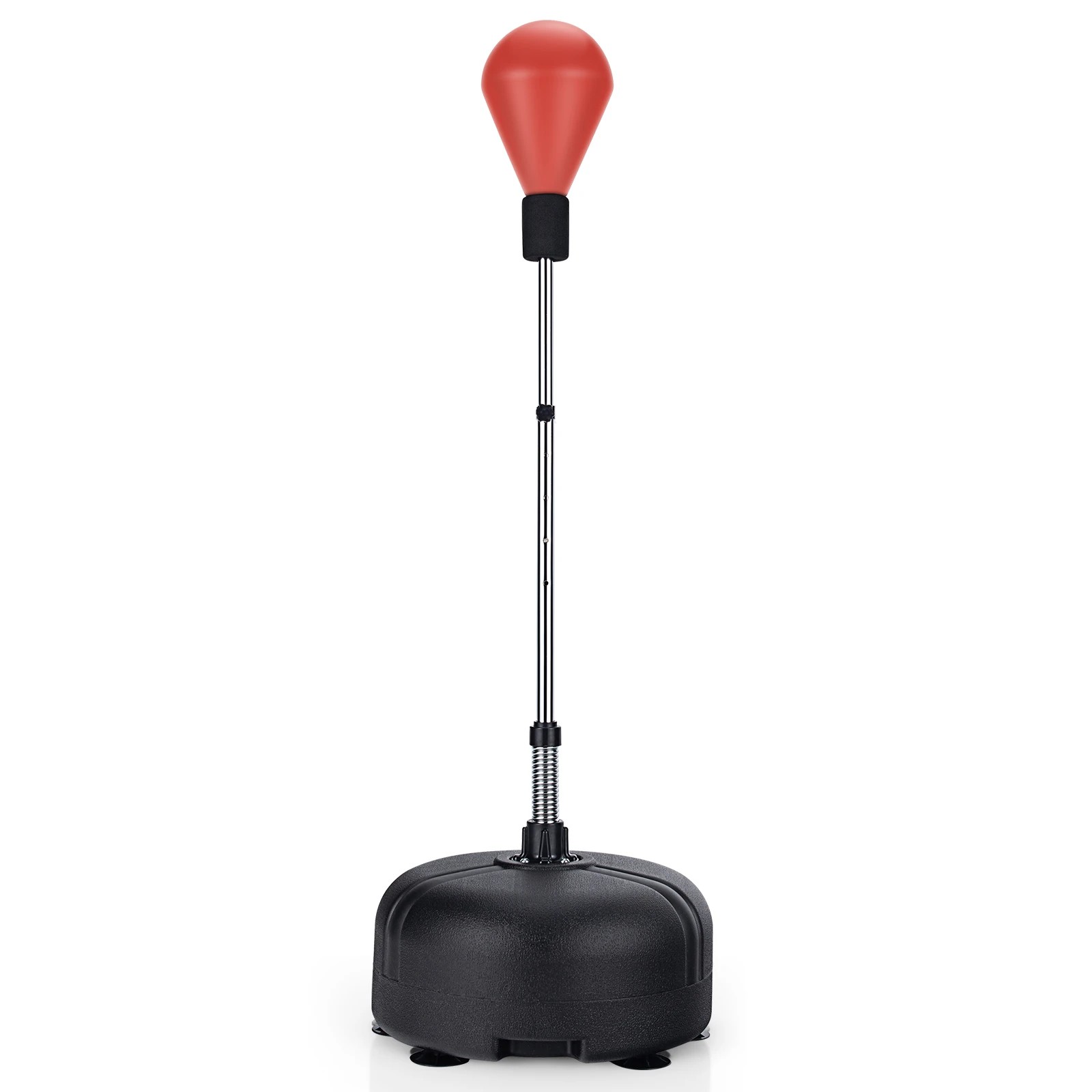 1 Costway Free Standing Punching Boxing Bag Stand Height Adjustable Reflex Speed Ball - Red, 1 of 1