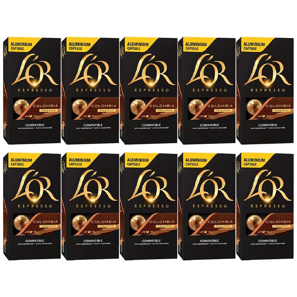 1 L'OR Espresso Coffee Capsules Colombia 100 Pack, 1 of 1