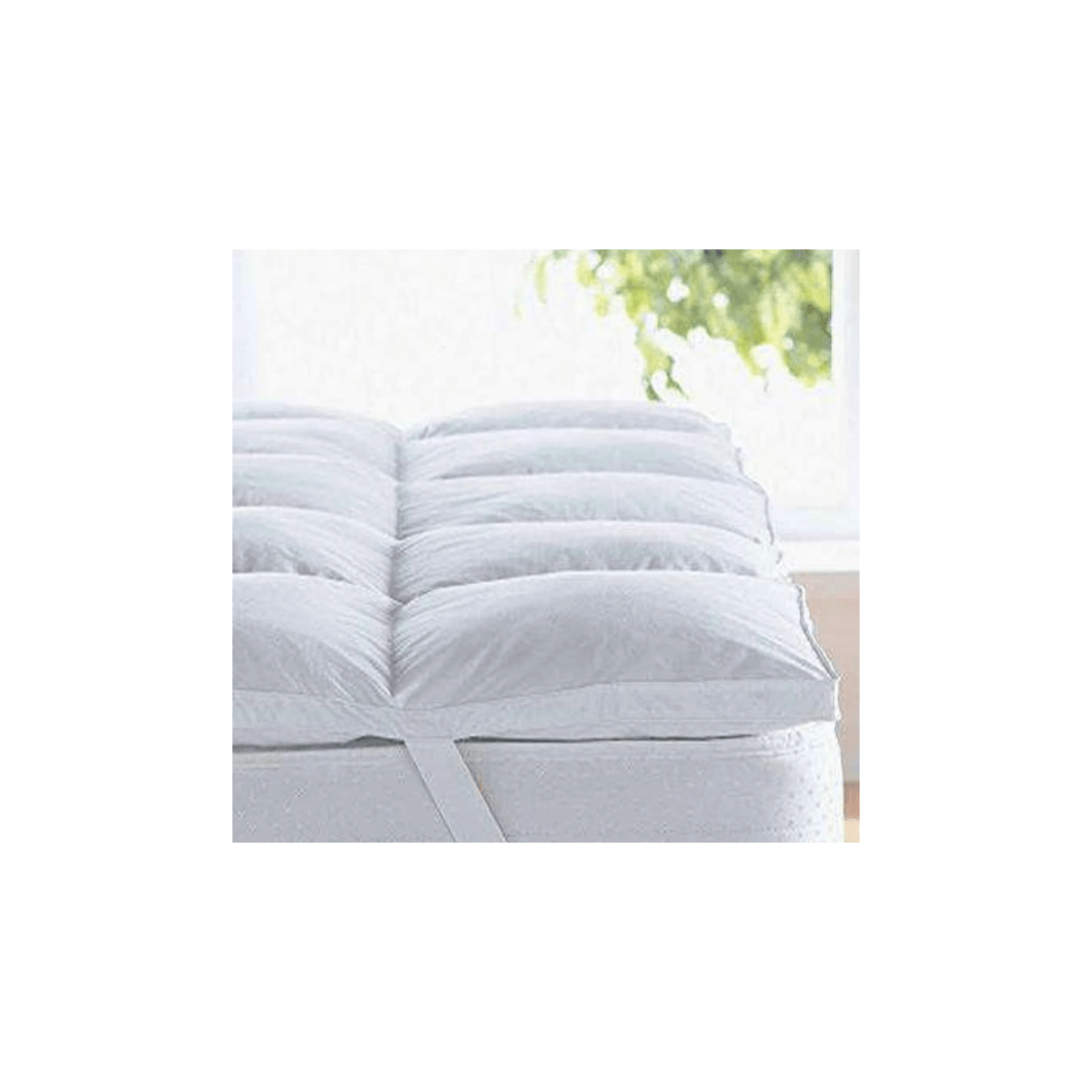 2 Ariel Bedding Duck Down Plush Mattress Topper — Double (137 x 187 cm)
 - Double Bed
 - white, 2 of 2