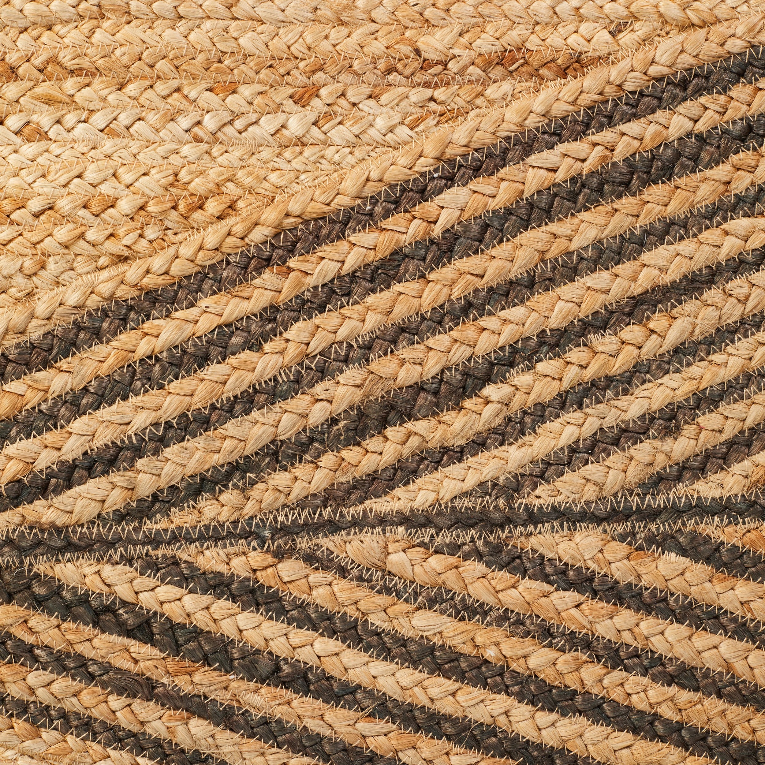 6 Common Ground Rugs Promenade 222 280x190cm - Large Hand Loomed Rug - Natural, 6 of 6