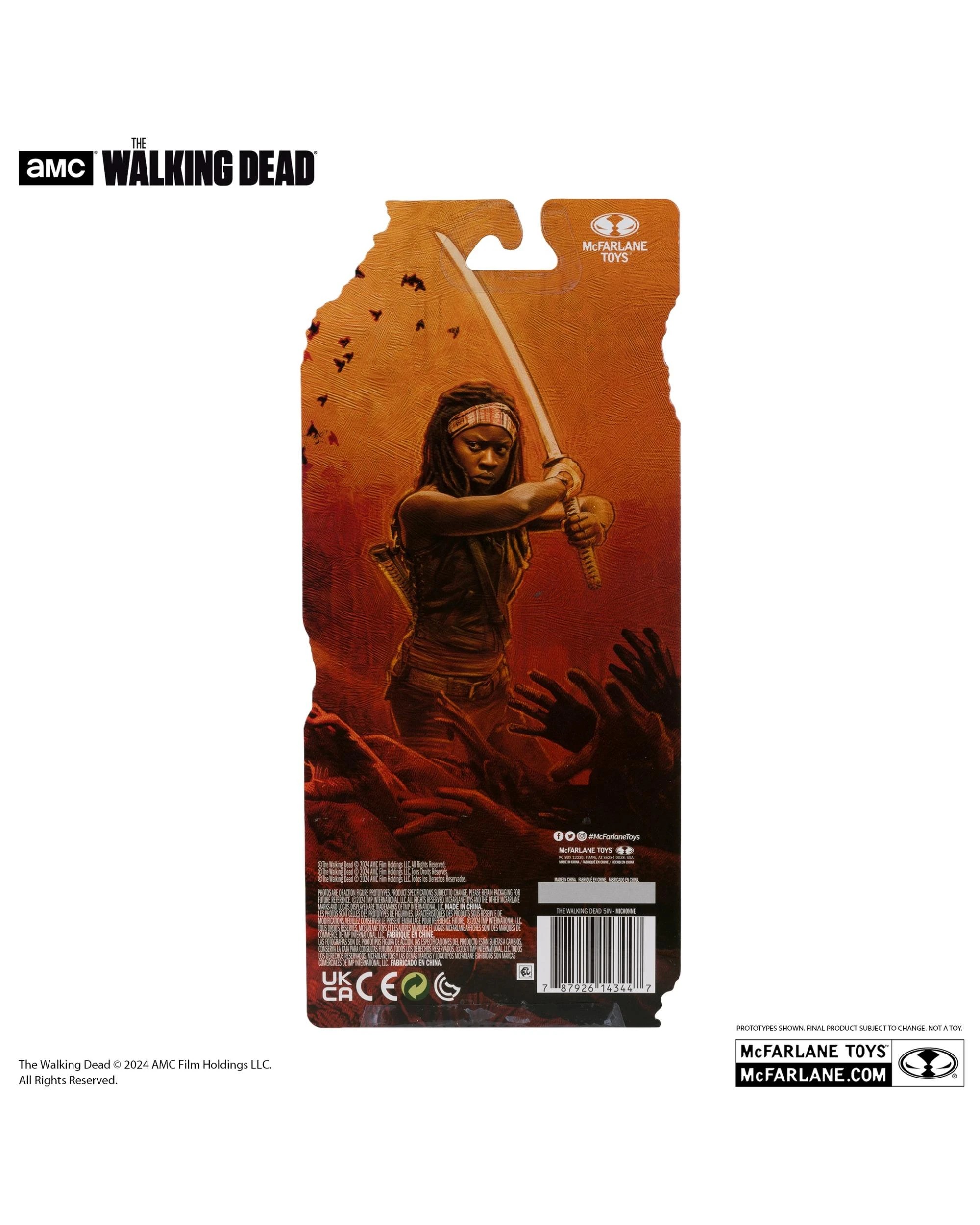 3 McFarlane The Walking Michone Dixon 5 inch Figure, 3 of 9