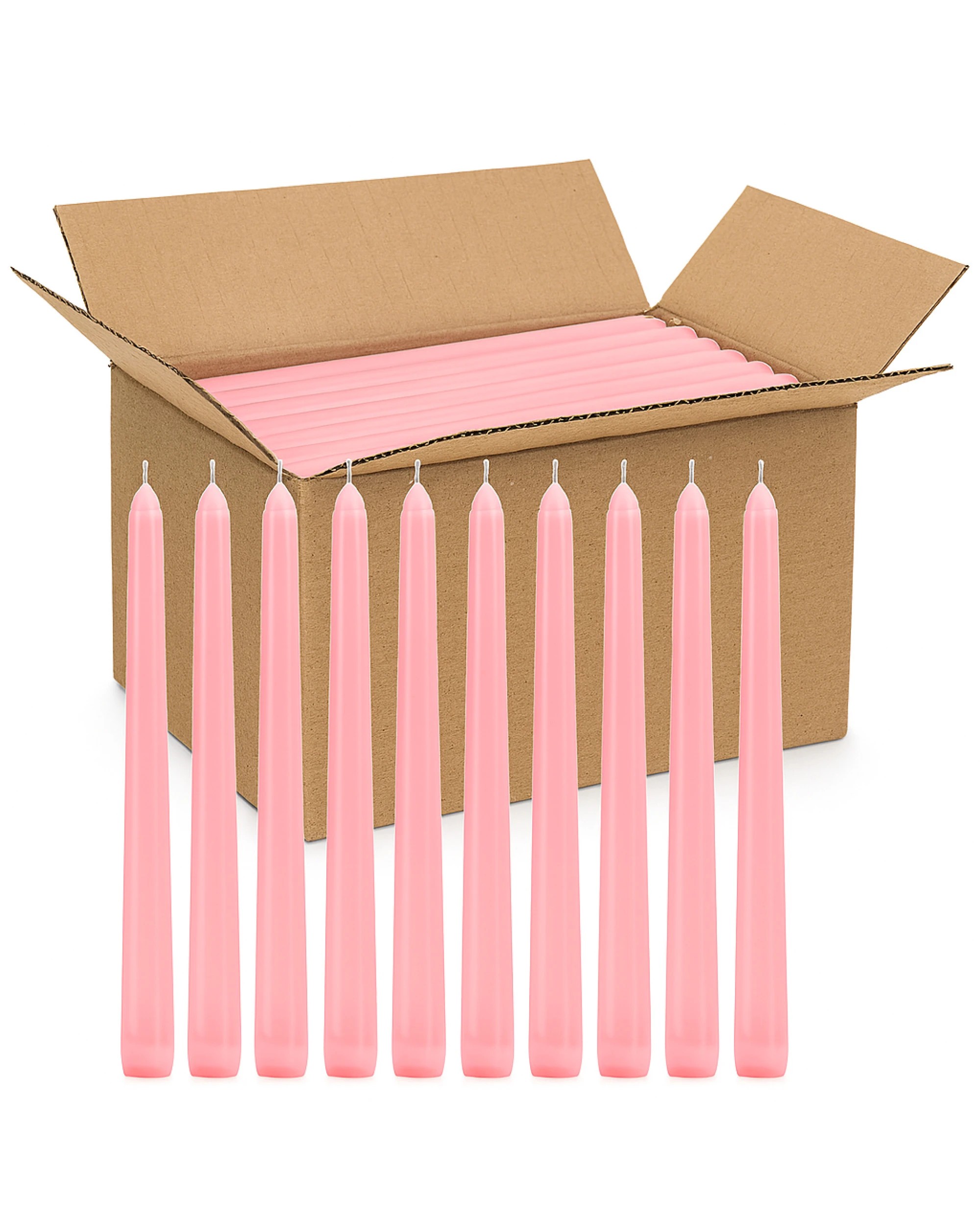 1 Tapered Dinner Candles, Unscented, 25cm Pack of 144, 1 of 8