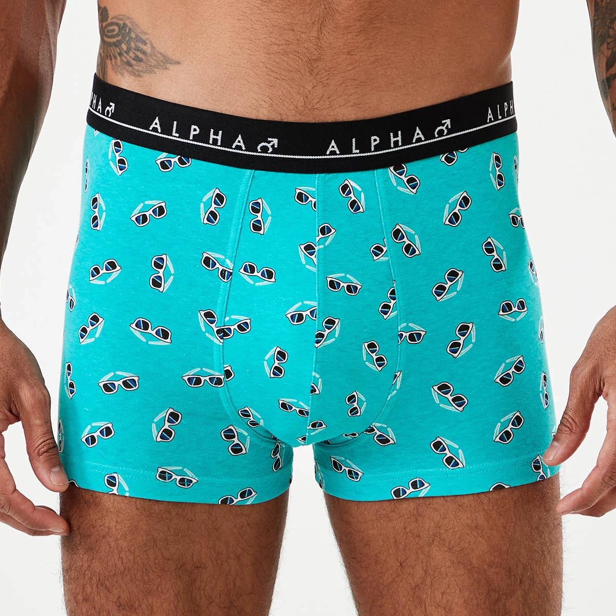 3 7 Pack Printed Trunks Summer Fun, 3 of 10