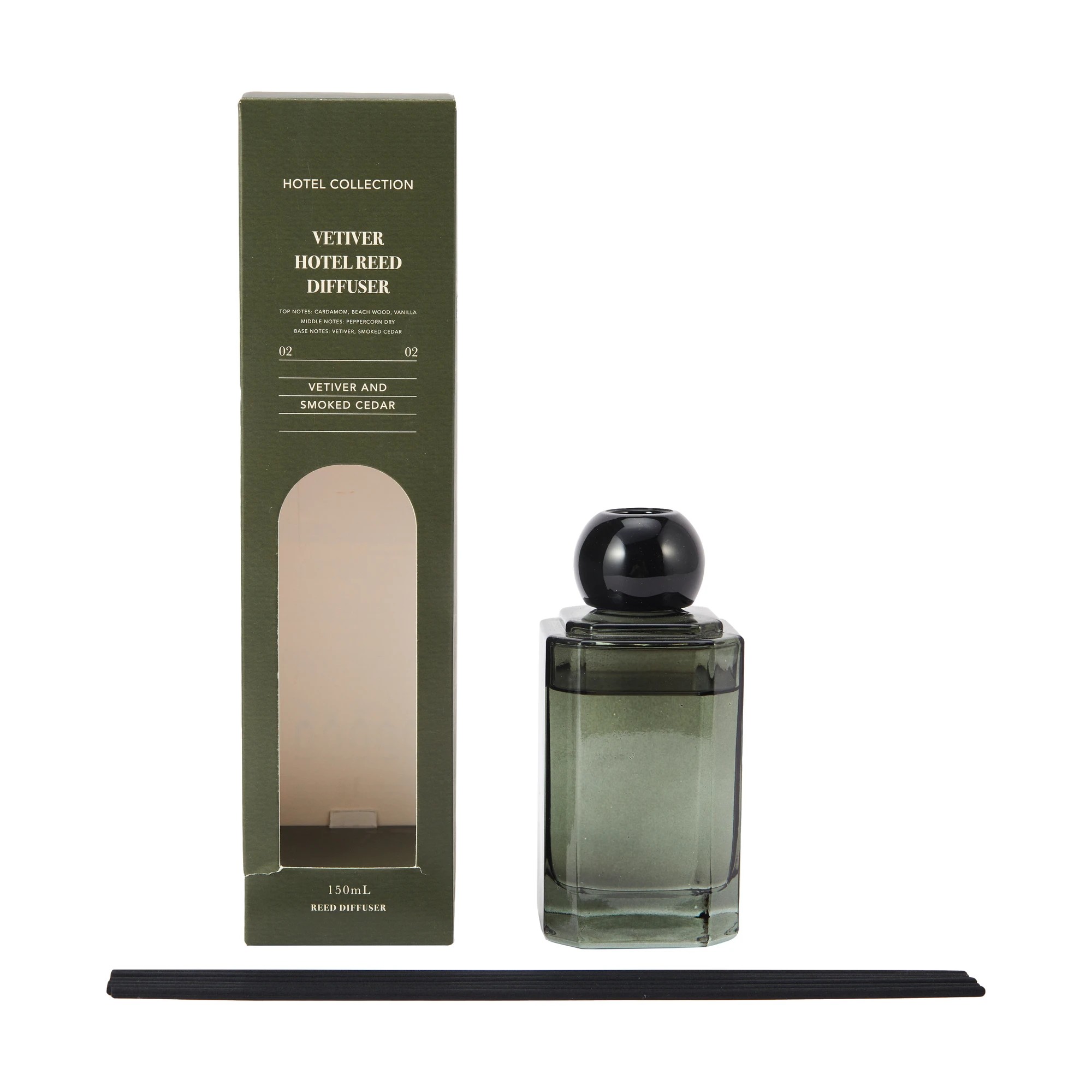 3 Vetiver Hotel Reed Diffuser 150ml, 3 of 7