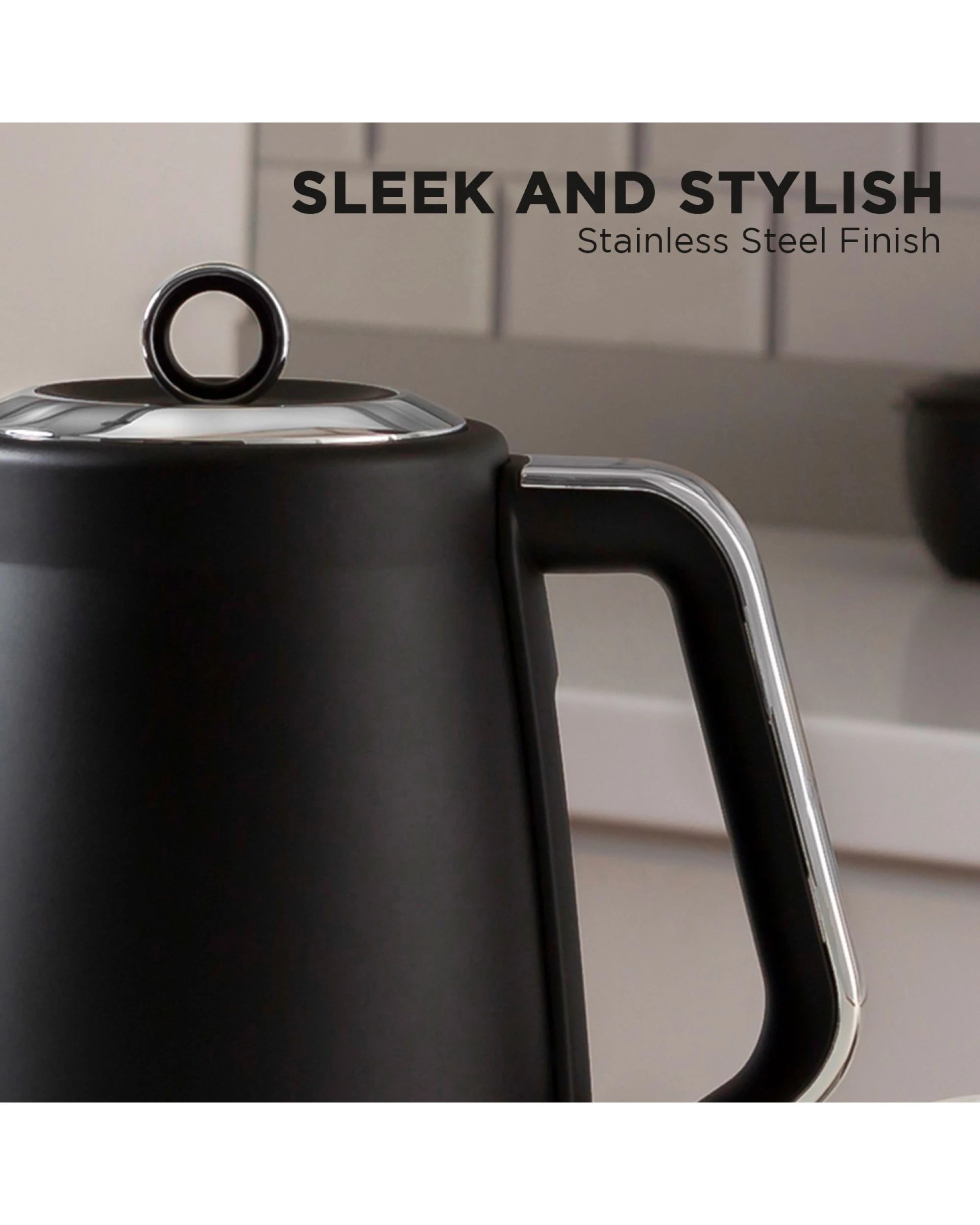 9 Morphy Richards 1.7L Illumination Jug Kettle - Black, 9 of 10