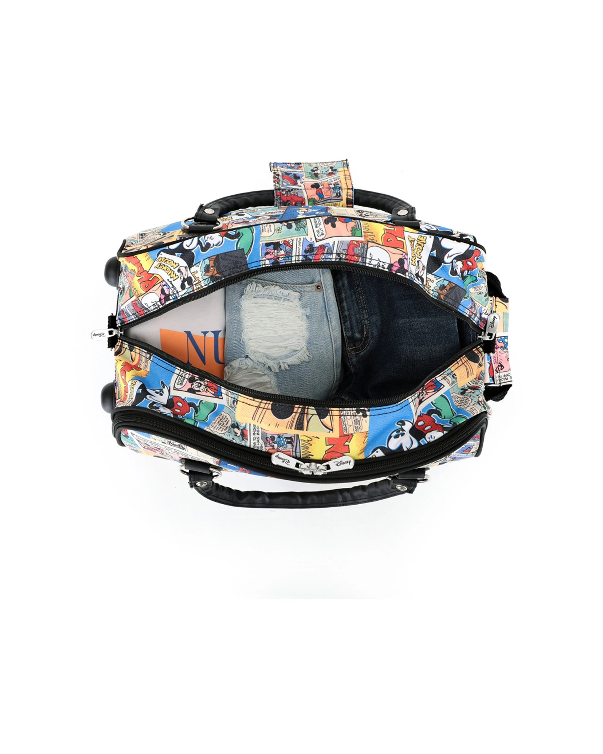 5 Disney Comic Design Wheel Rolling Bag Travel Hand Carry On Luggage - Multi, 5 of 5