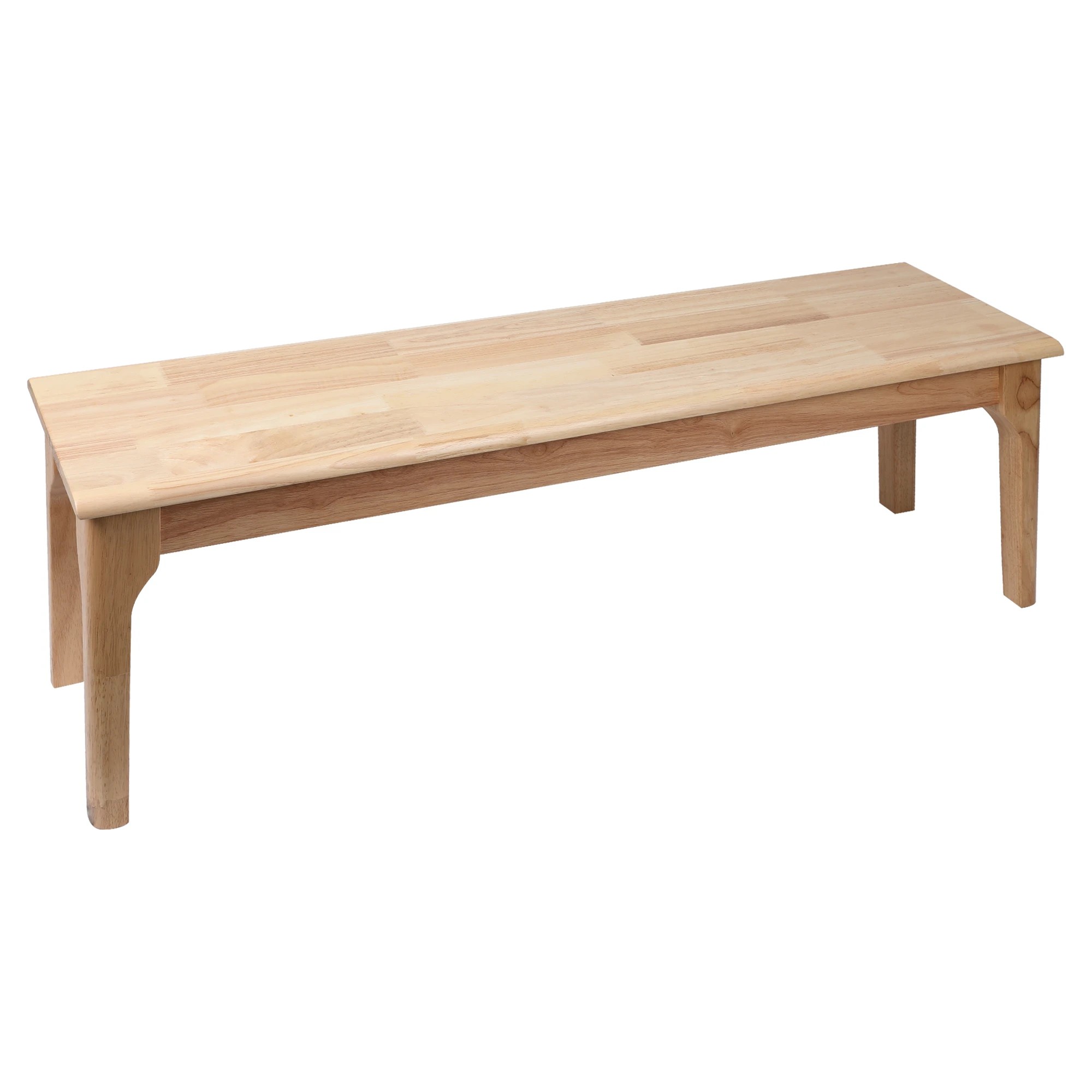 1 Levede 1x Wooden Dining Chair Bench - Natural, 1 of 7