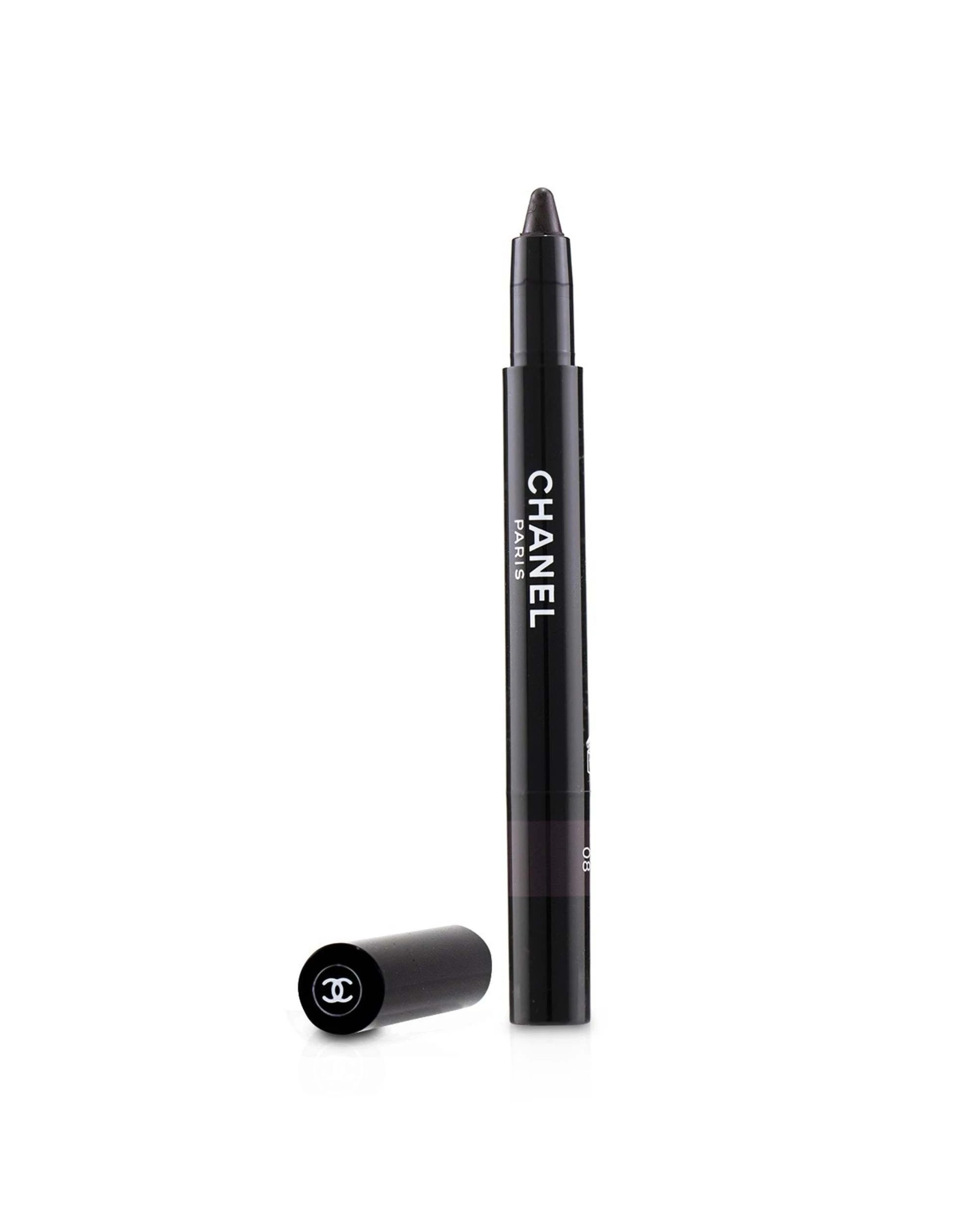 1 Chanel Stylo Ombre Et Contour (Eyeshadow/Liner/Khol) - # 08 Rouge Noir  0.8g/0.02oz - 08 Rouge Noir, 1 of 4