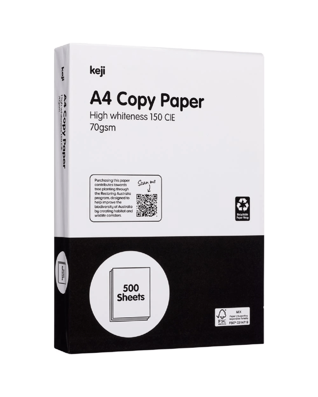 Keji A4 Copy Paper 70GSM 500 Sheet 