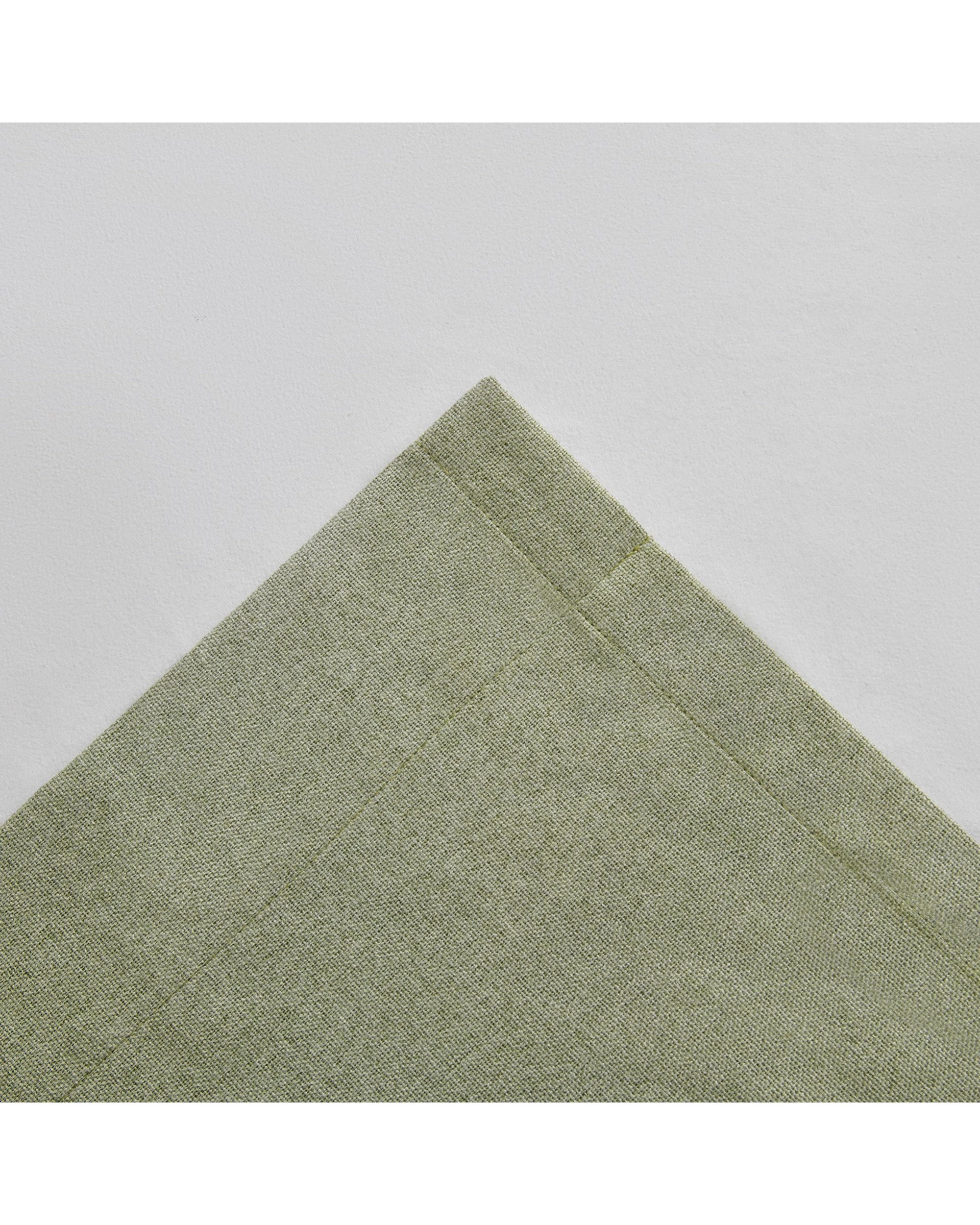 5 Cadence & Co. Bennett Faux Linen Blockout S-Fold Curtain 260x280cm - Fits 140cm Track - Moss, 5 of 5