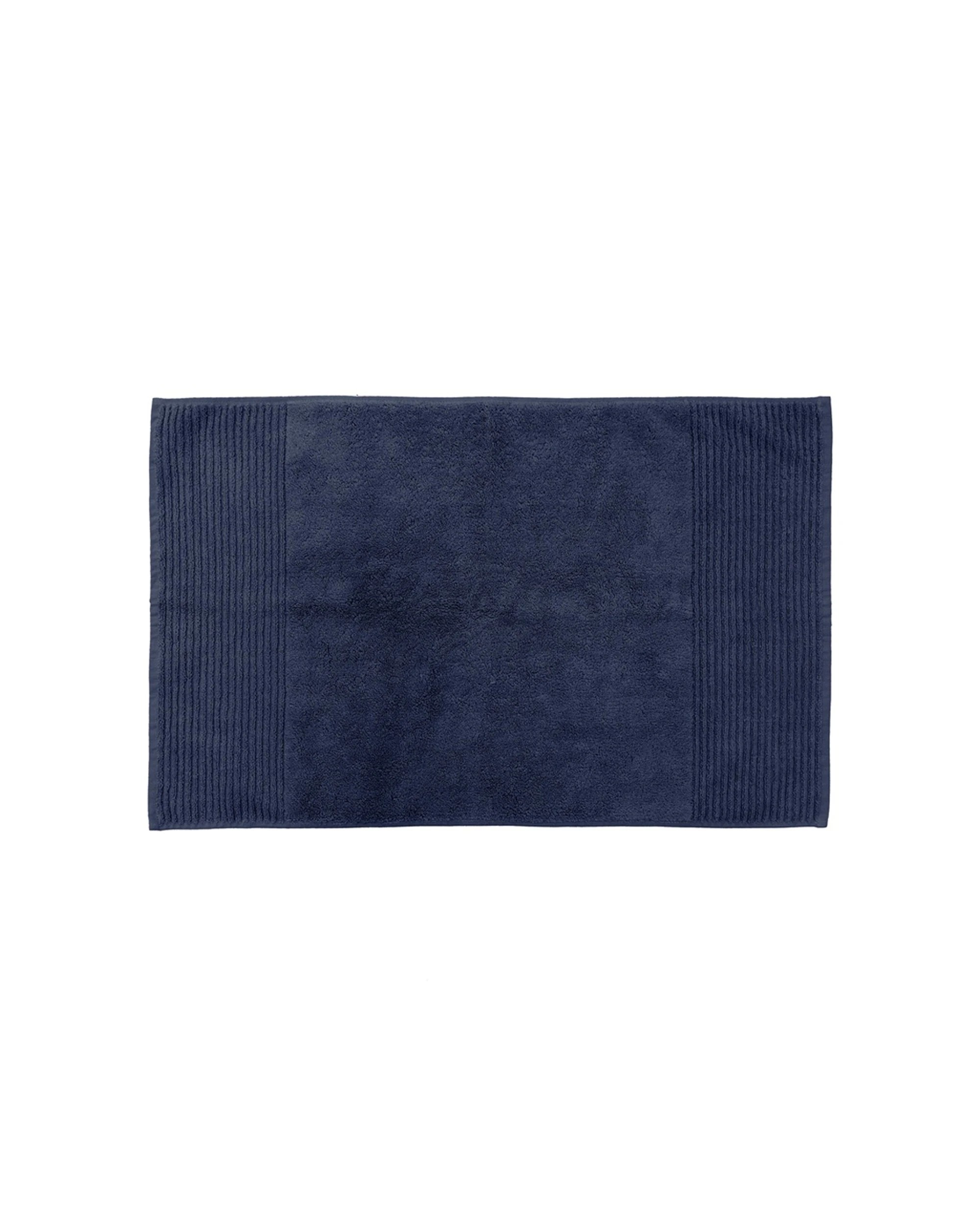 5 Bambury Elvire 800gsm Soft Absorbent Cotton Bath Mat 2PK 48x78cm - Blue, 5 of 6