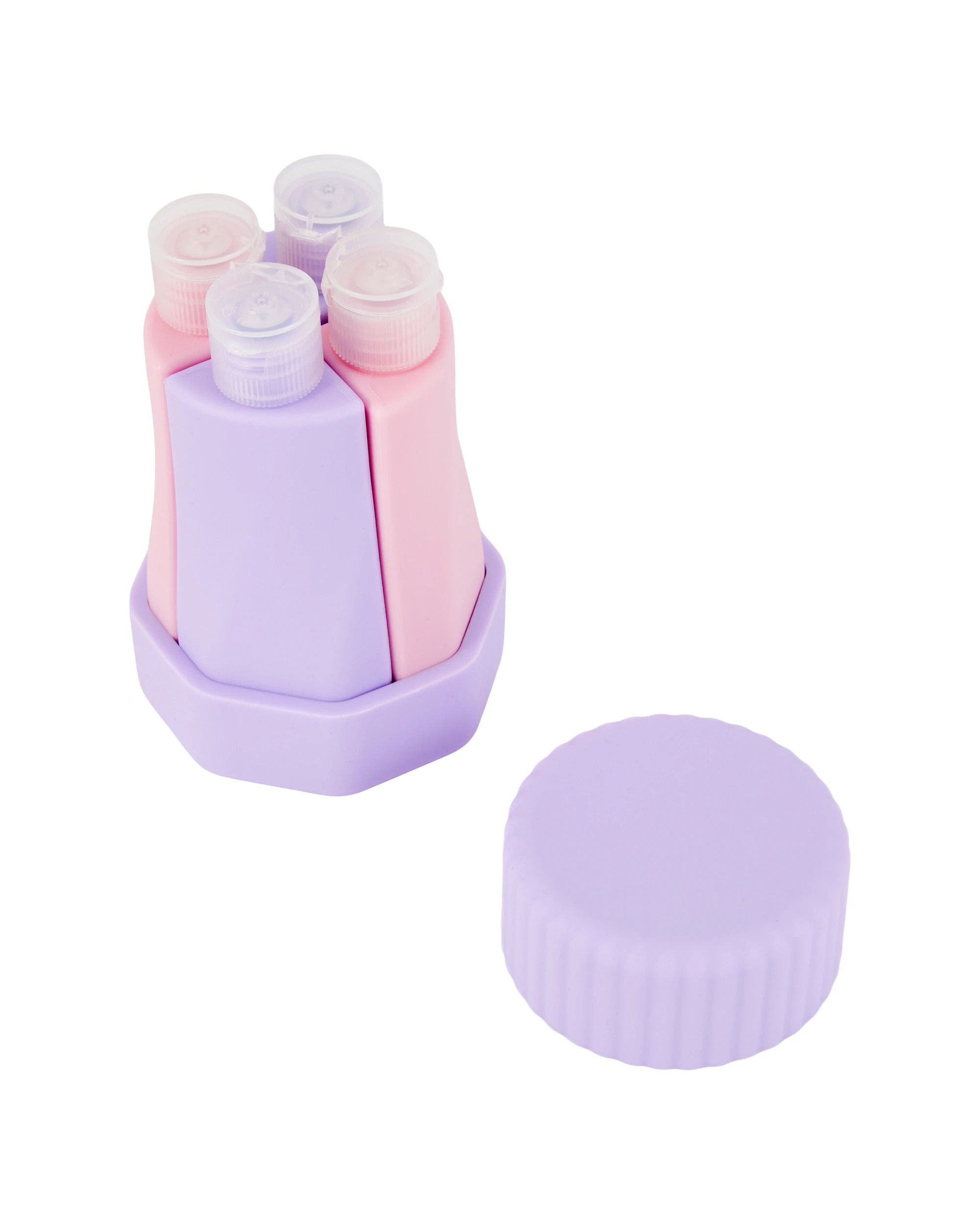 5 OXX Travel 4-in-1 Silicone Bottles, 5 of 6