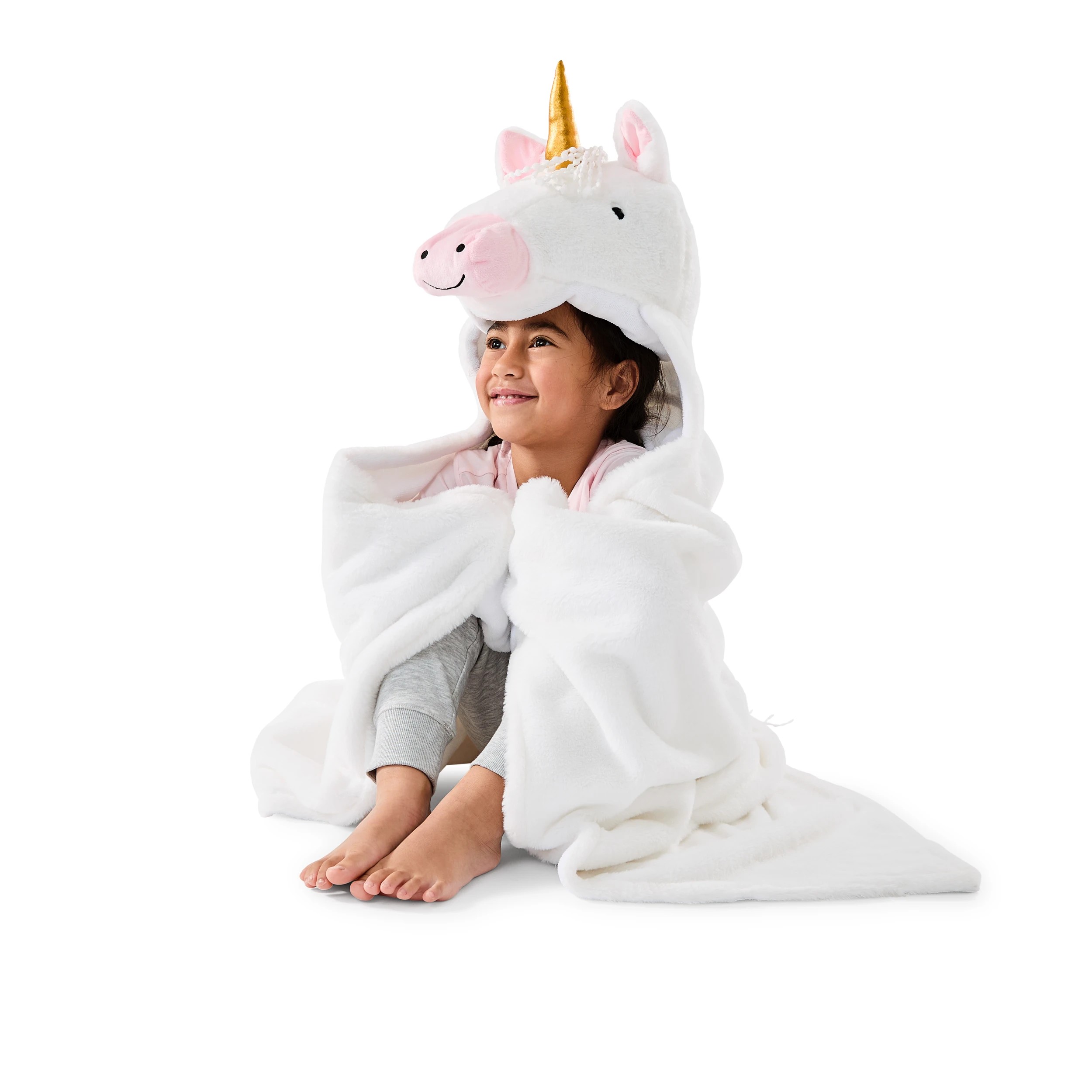 2 Unicorn Hooded Blanket, 2 of 13