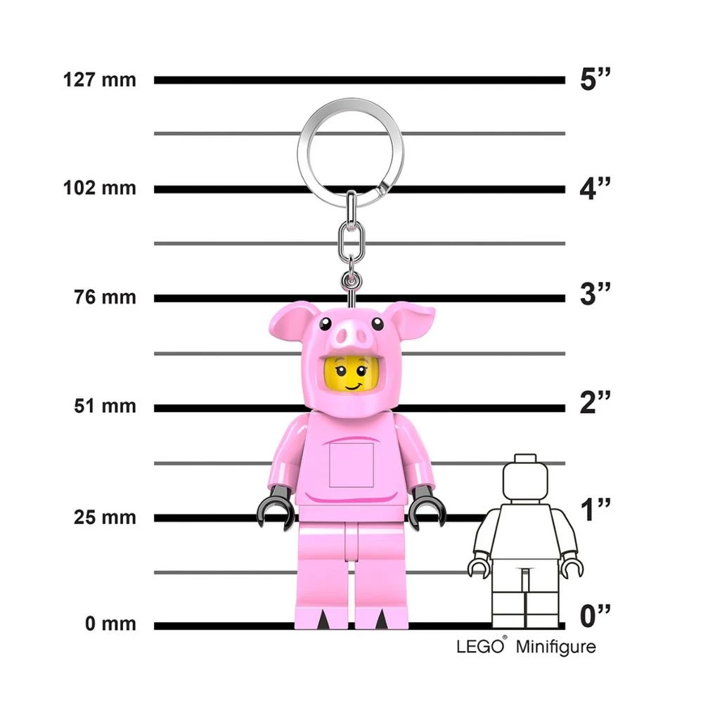 7 Lego Piggy LEDLITE Keyring, 7 of 7