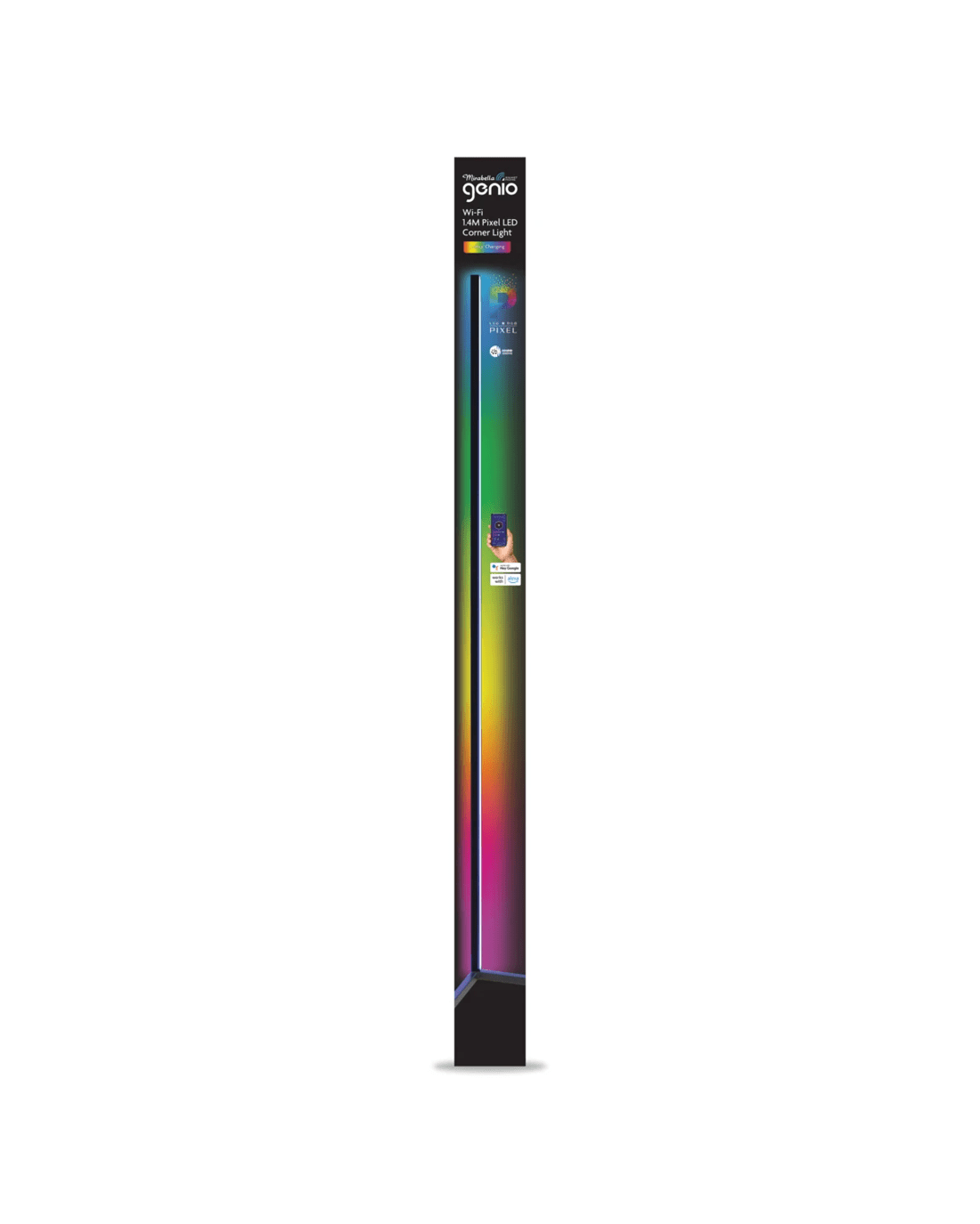 3 Mirabella Genio Wi-Fi 1.4m Pixel LED Corner Light, 3 of 3