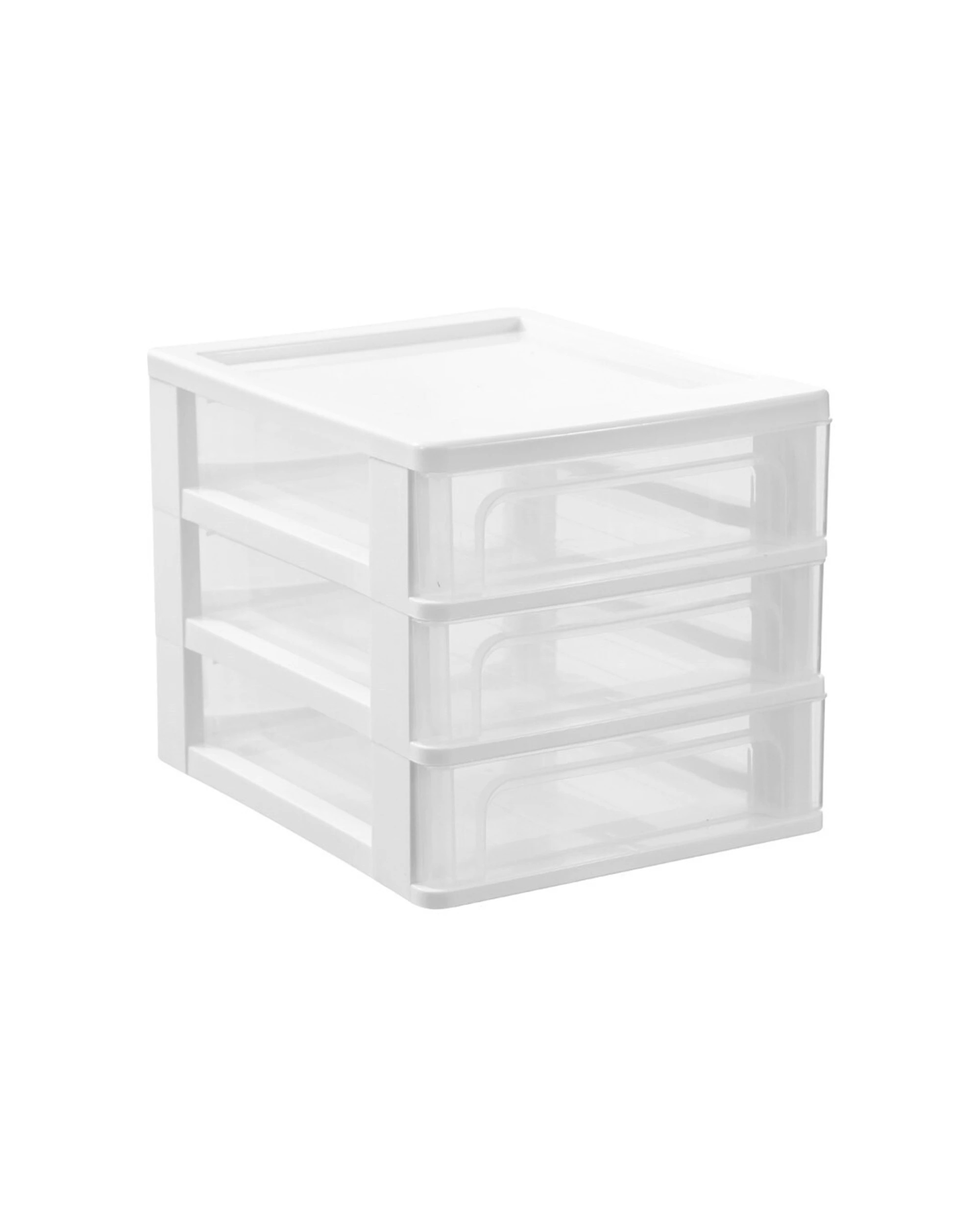 6 Boxsweden 2PK Boxsweden A4 Desktop 3-Drawer Unit Desktop Storage Organiser - Assorted, 6 of 9