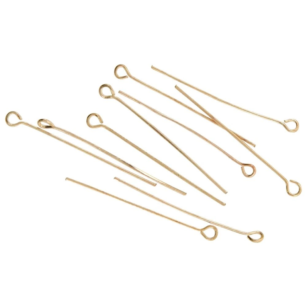 2 Born Eye Pins 35mm 10 Piece Gold, 2 of 2