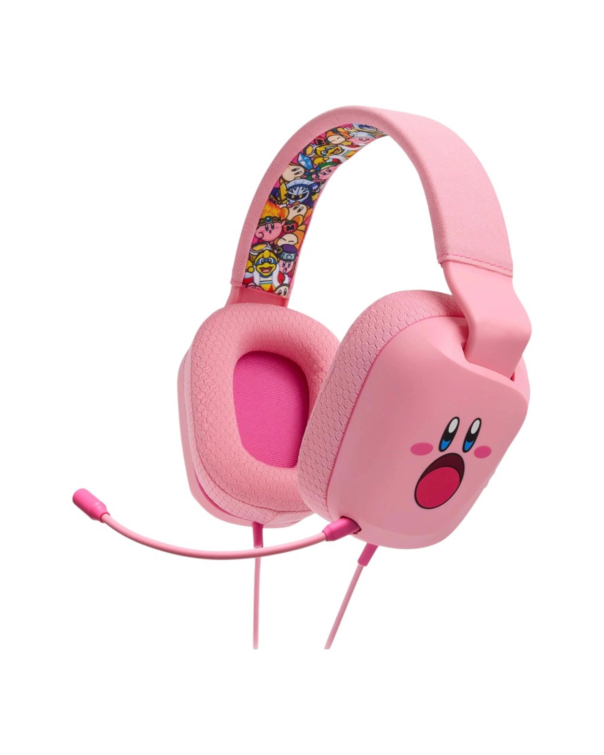 1 PowerA Wired Stereo Headset for Nintendo Switch - Kirby Mouthful, 1 of 10