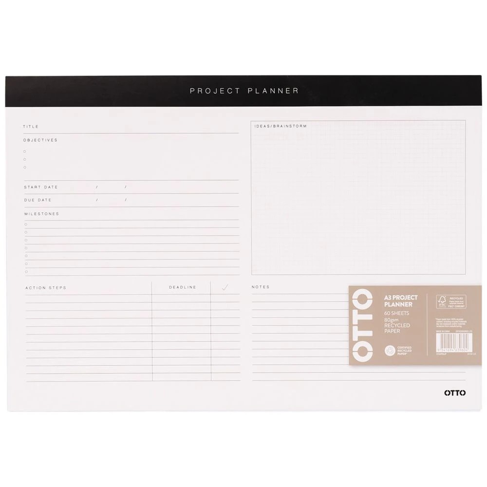 1 Otto A3 Project Planner, 1 of 2