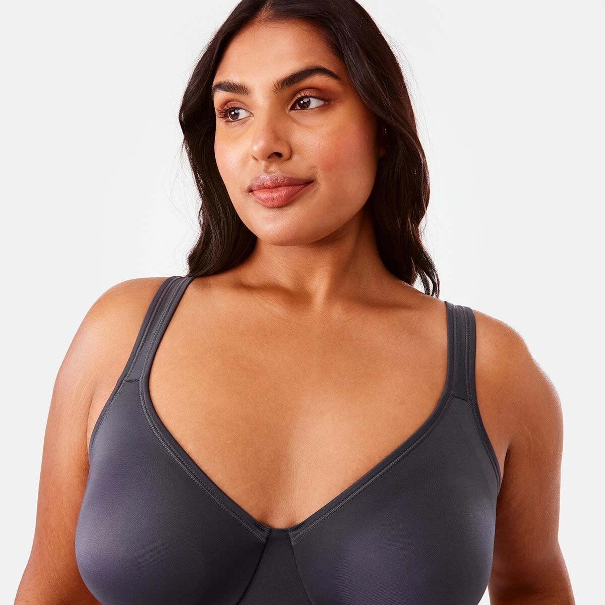 7 2 Pack Full Figure Soft Cup Bra WHITE, WASHED SLATE, 7 of 9