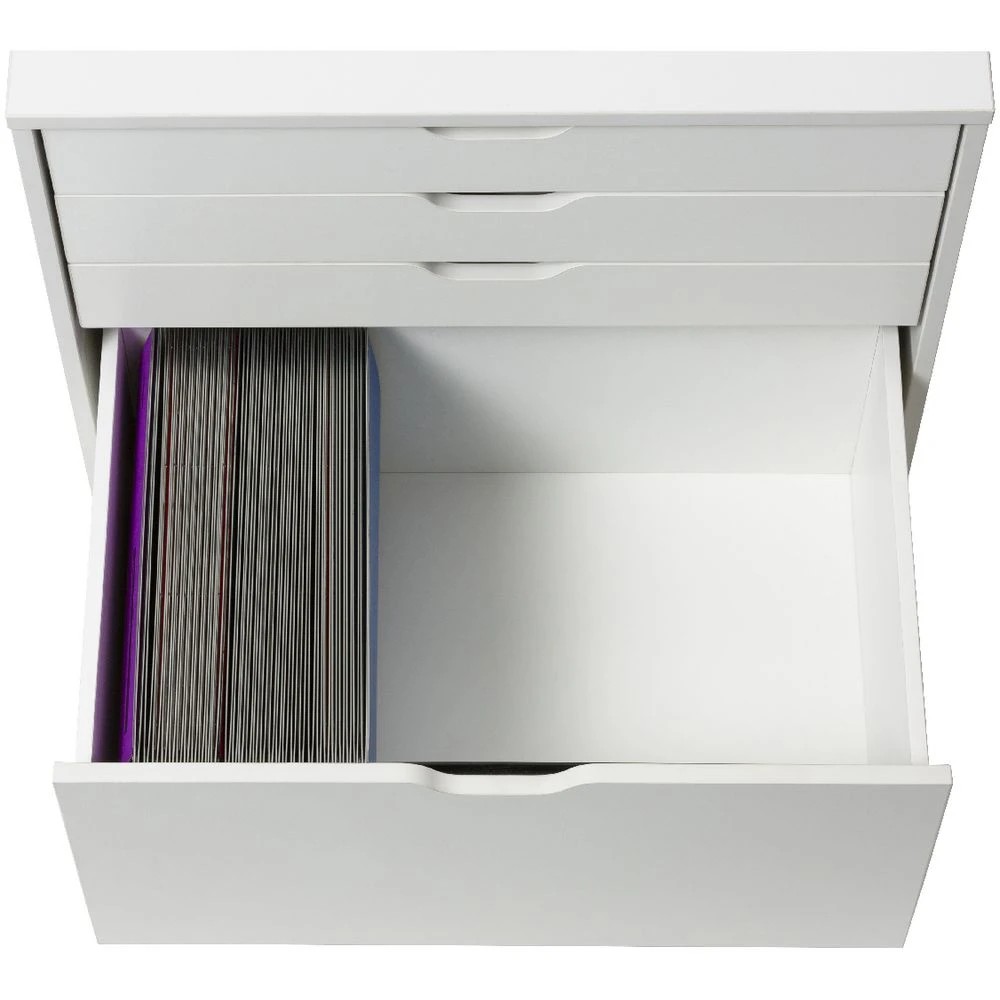 5 Matrix 4 Drawer Multi-function Filing Pedestal Cabinets Pedestals, 5 of 10