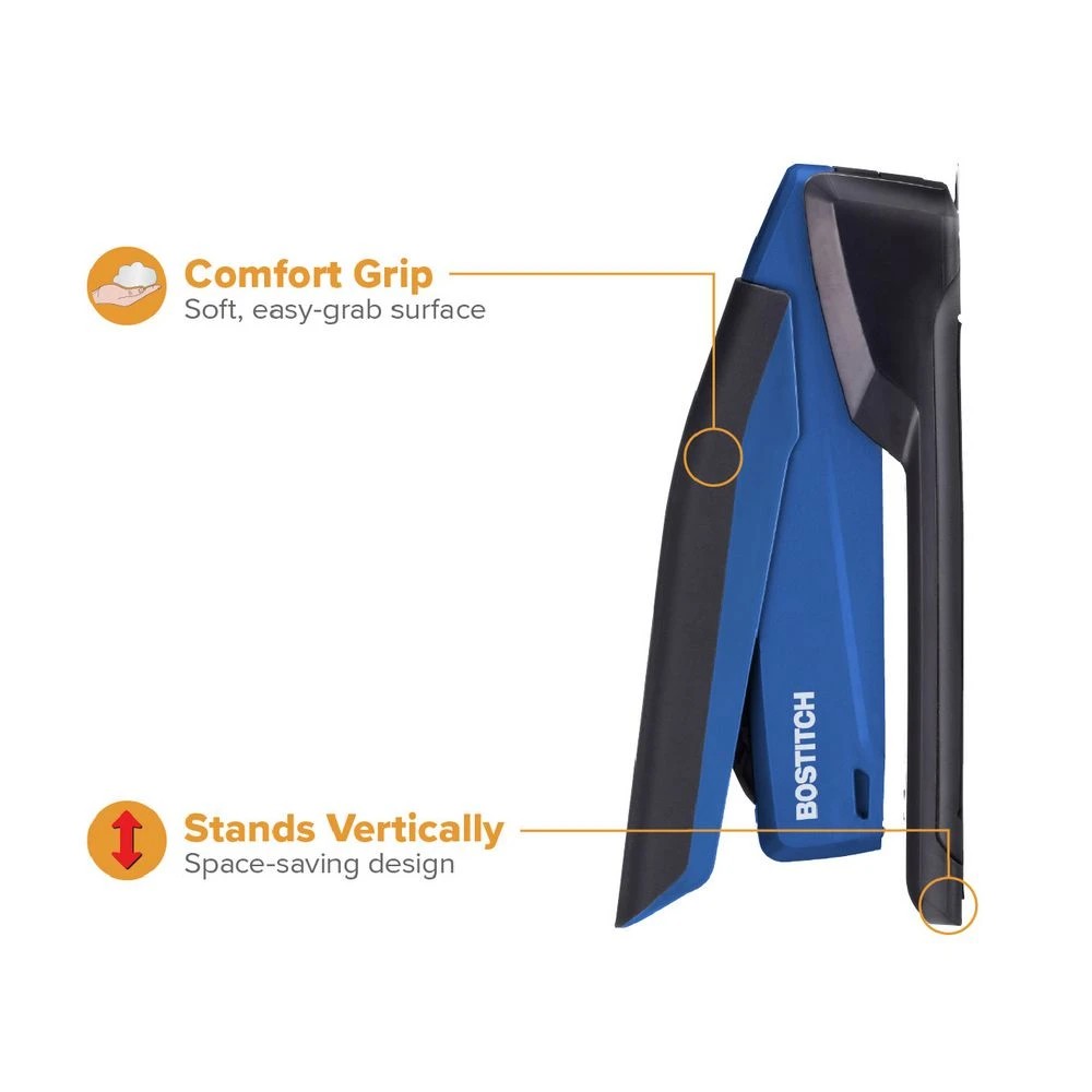 2 Bostitch InPOWER 20 Desktop Stapler Blue, 2 of 2