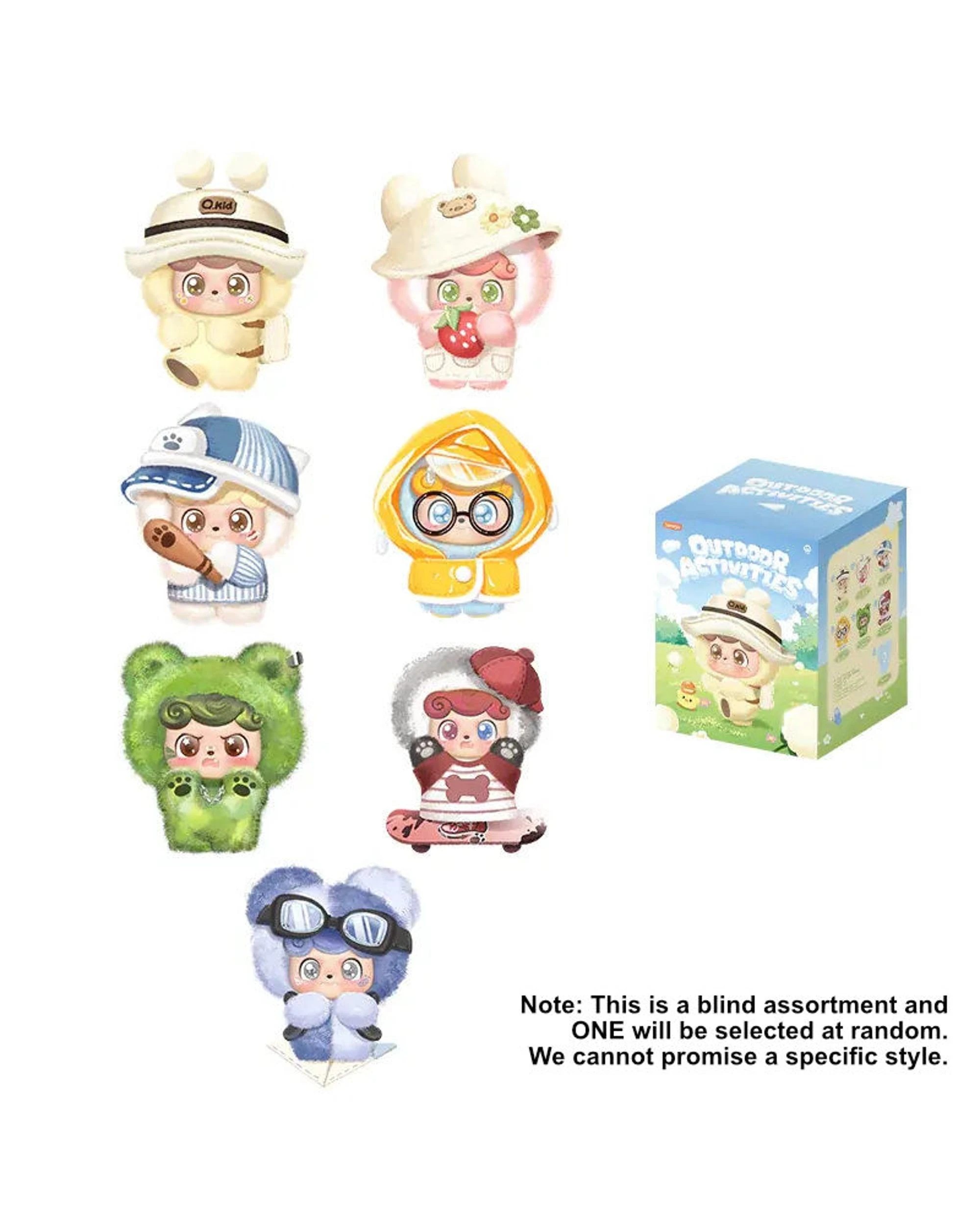 3 Jotoys Q.KID Outdoor Activities Plush Blind Box, 3 of 10